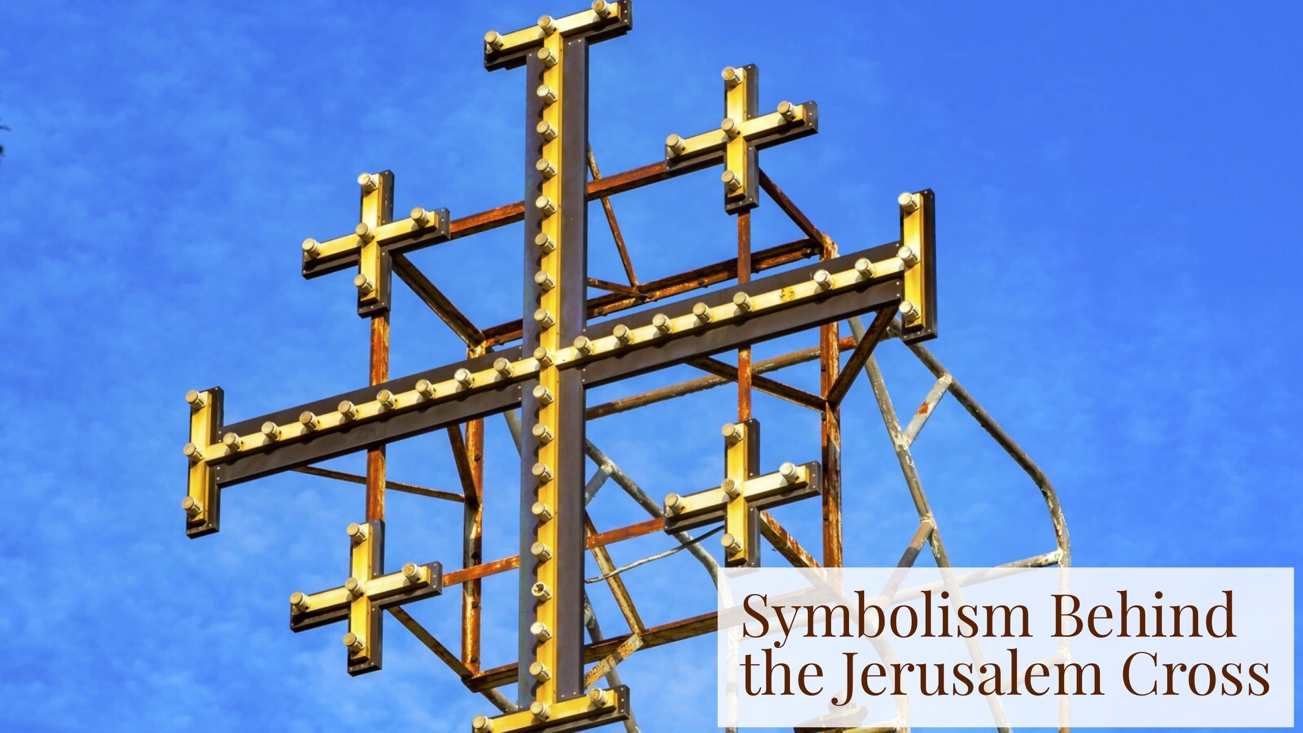 2560x1440 Symbolism Behind the Jerusalem Cross