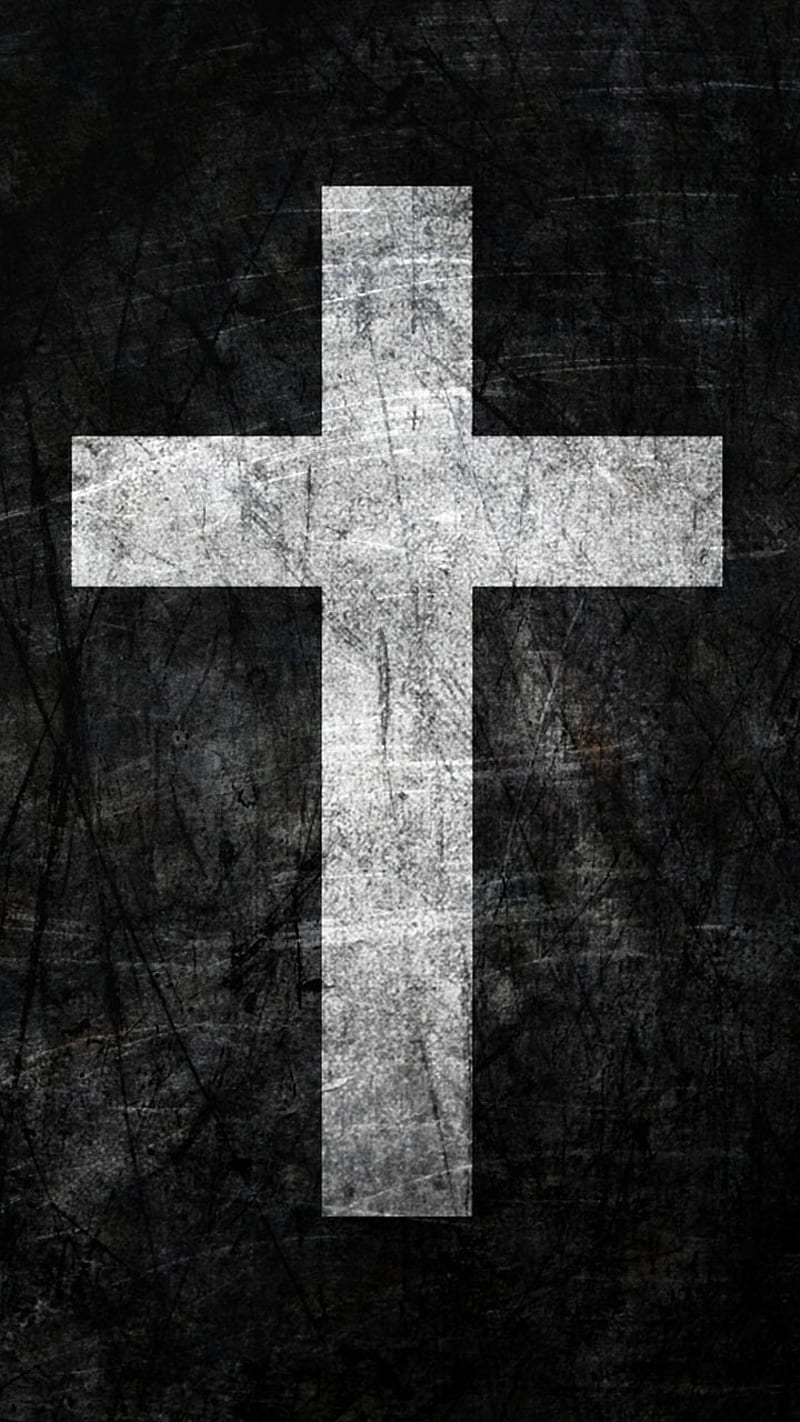 800x1422 Cross, black, ch, christ, christian, crosses, jesus, white, HD phone wallpaper