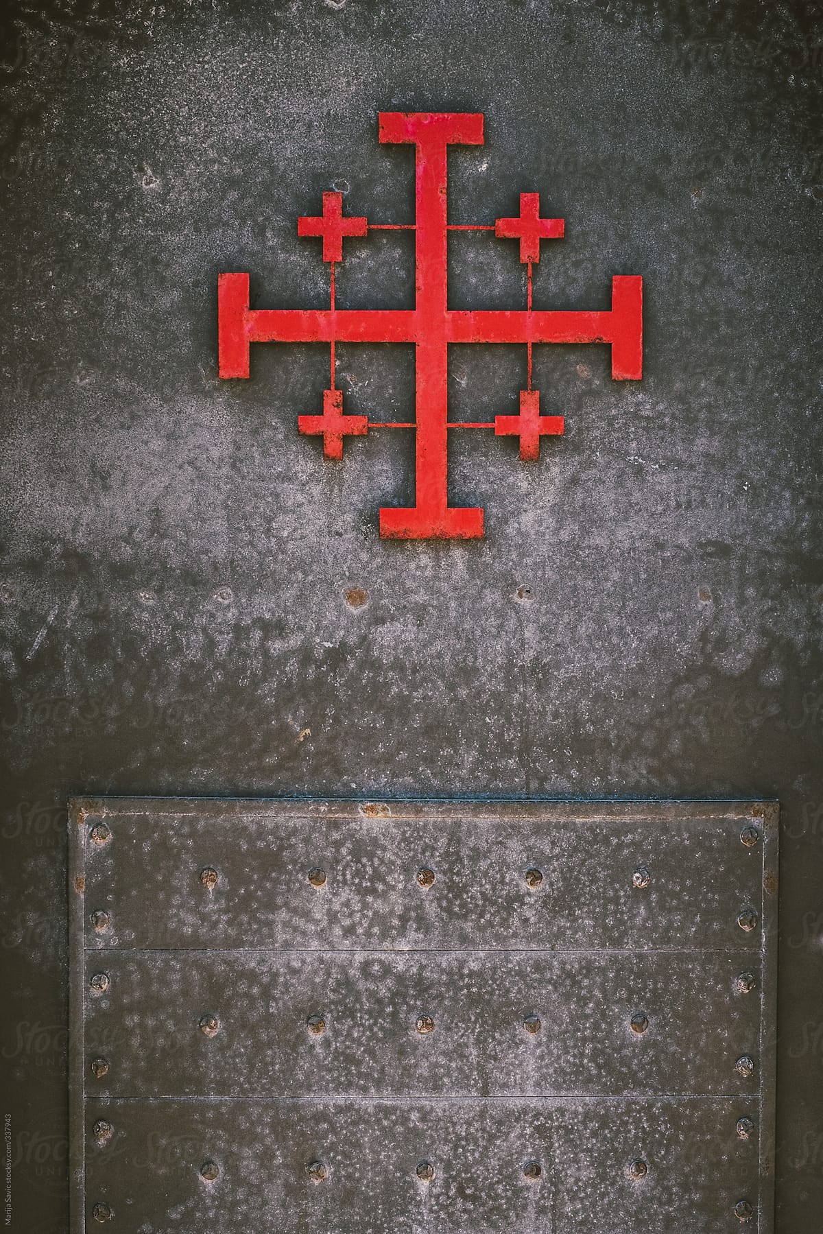 1200x1799 Detail On Door Of St. John's Church, Acre, Israel
