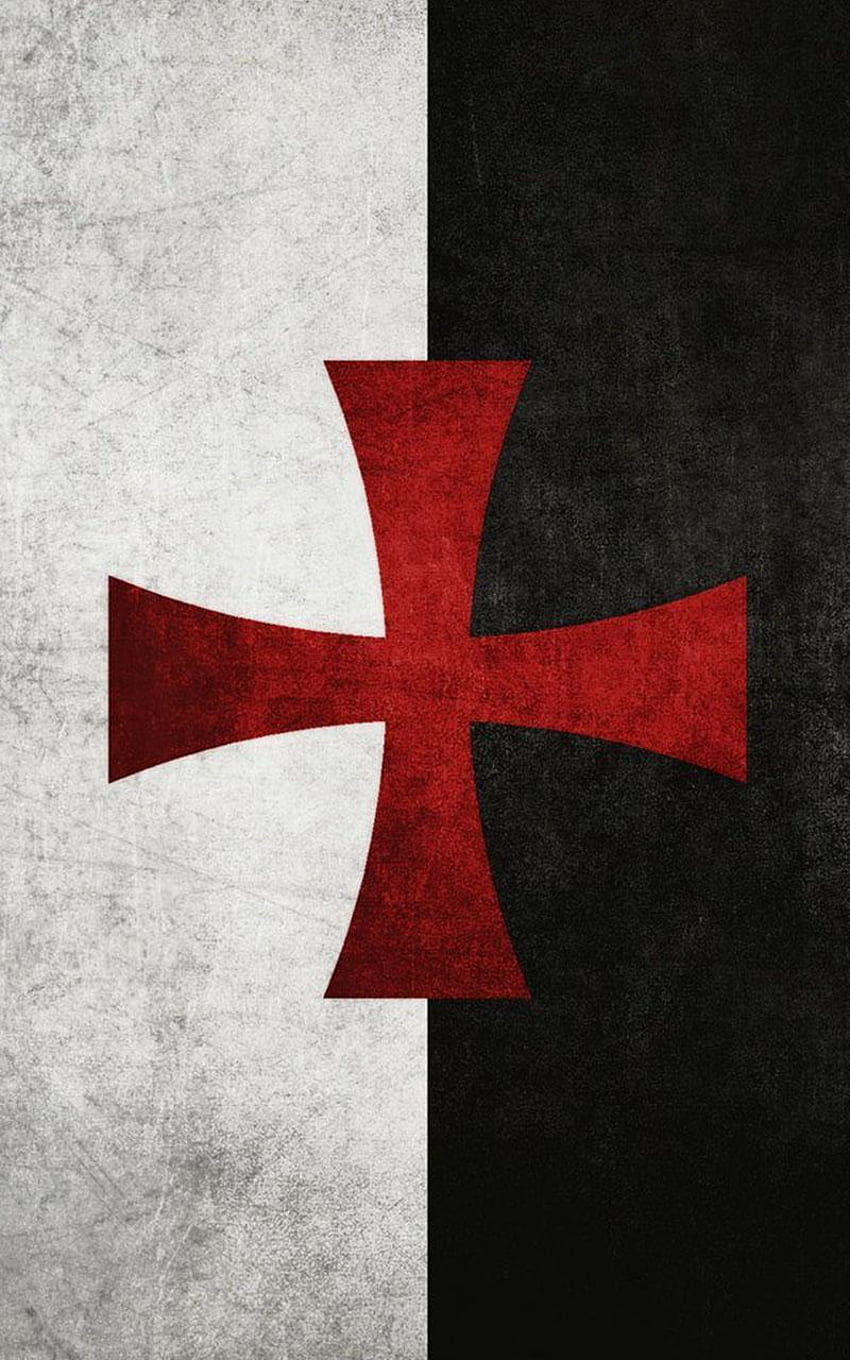 850x1360 Templars, Templar Cross HD phone wallpaper