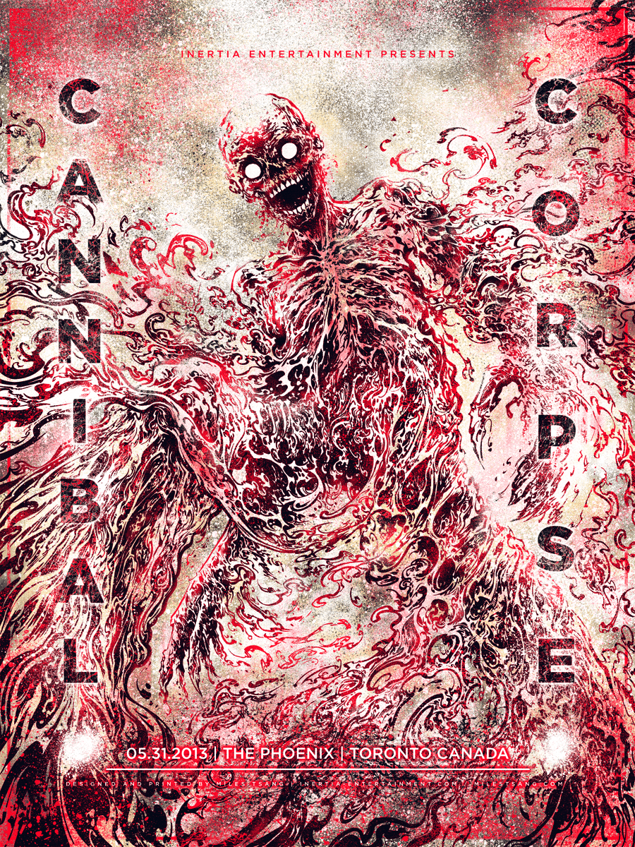 900x1200 Gig Poster : Cannibal Corpse
