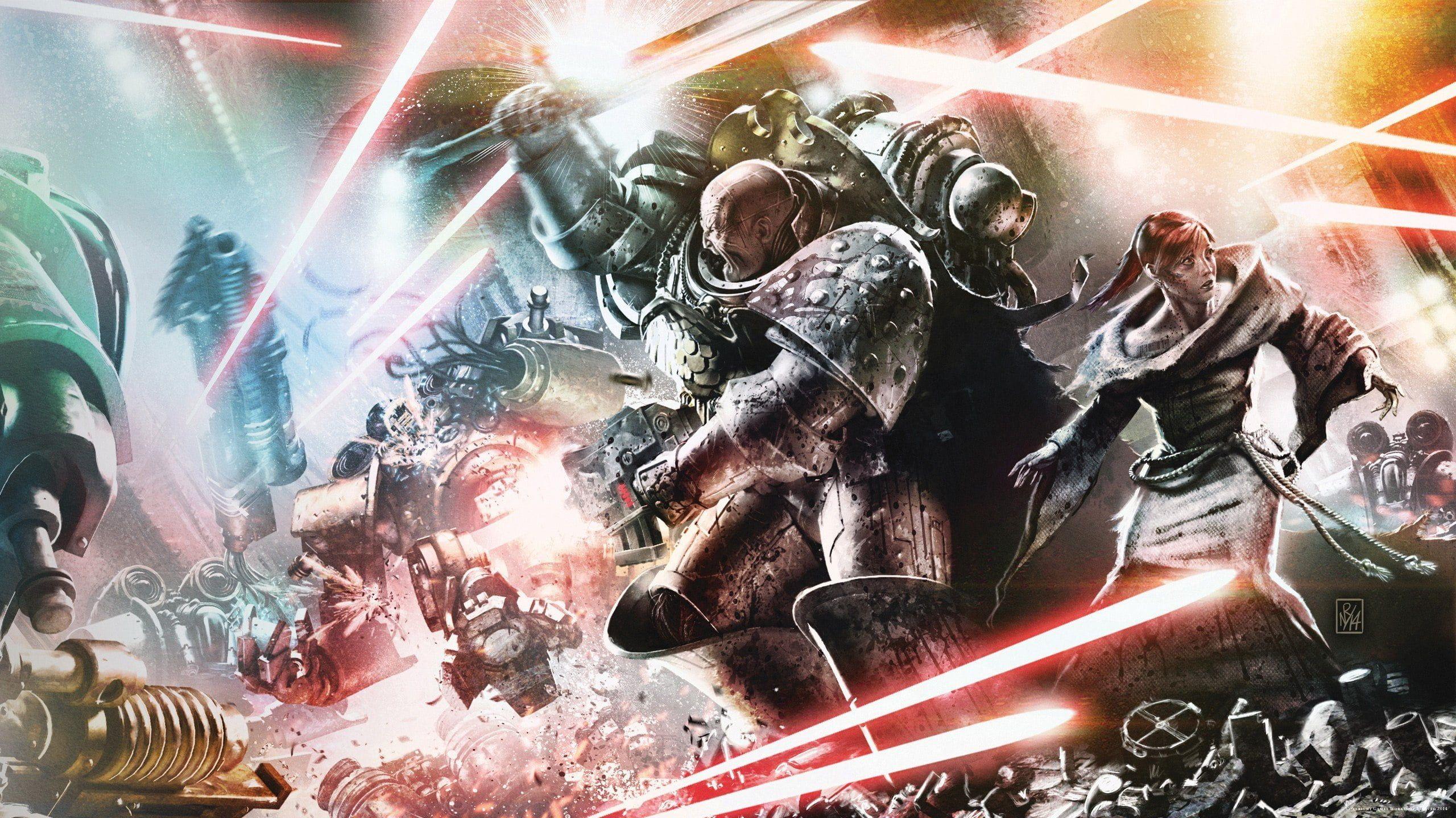 2560x1440 Horus Heresy, Warhammer James Swallow, Nathaniel