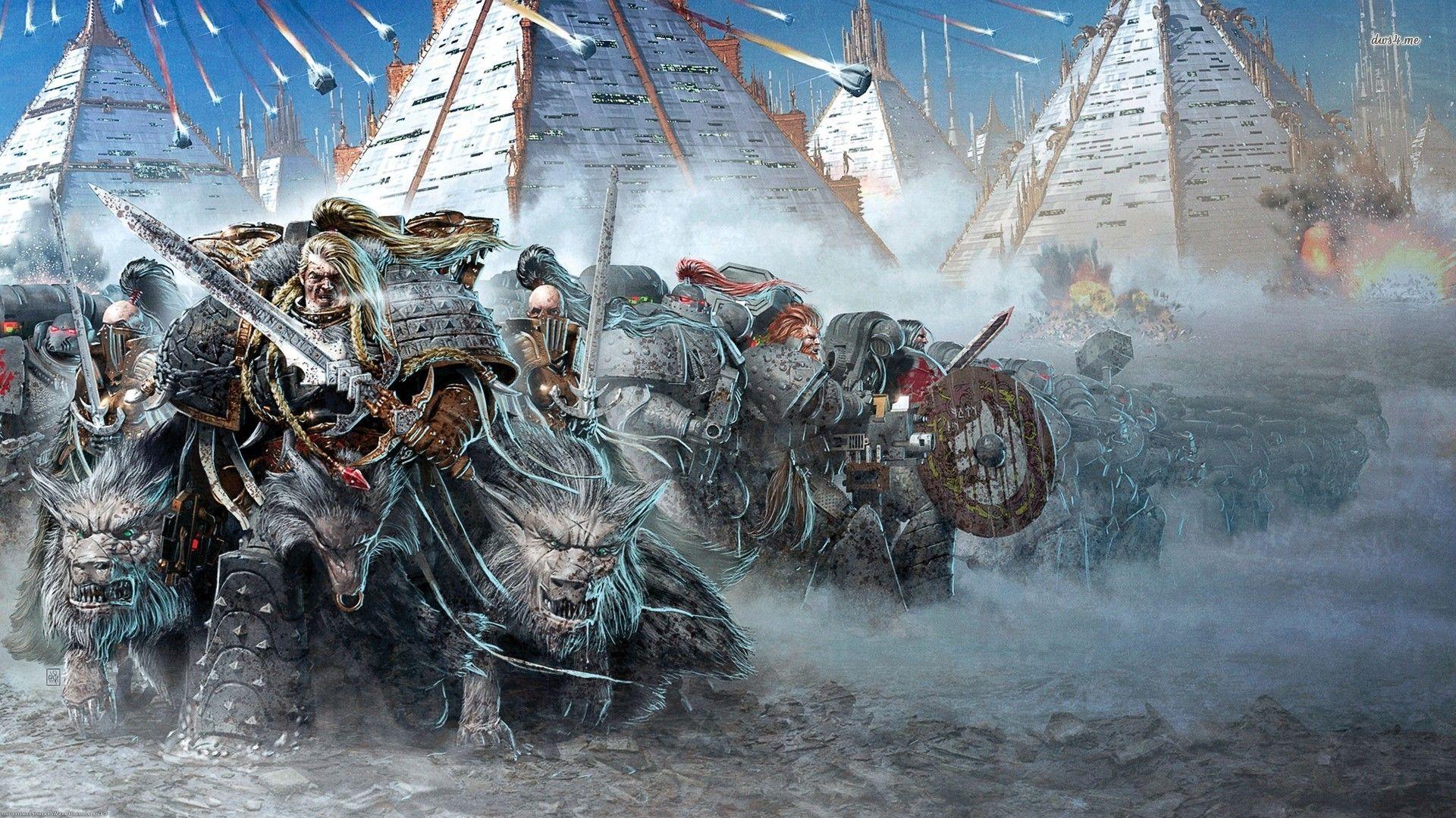 1920x1080 Free download space wolves wallpaper [1920x1080] for your Desktop