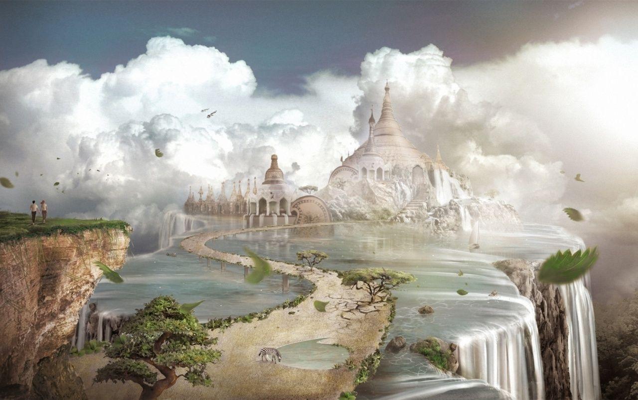 1280x804 Fantasy Castle wallpaper. Fantasy Castle