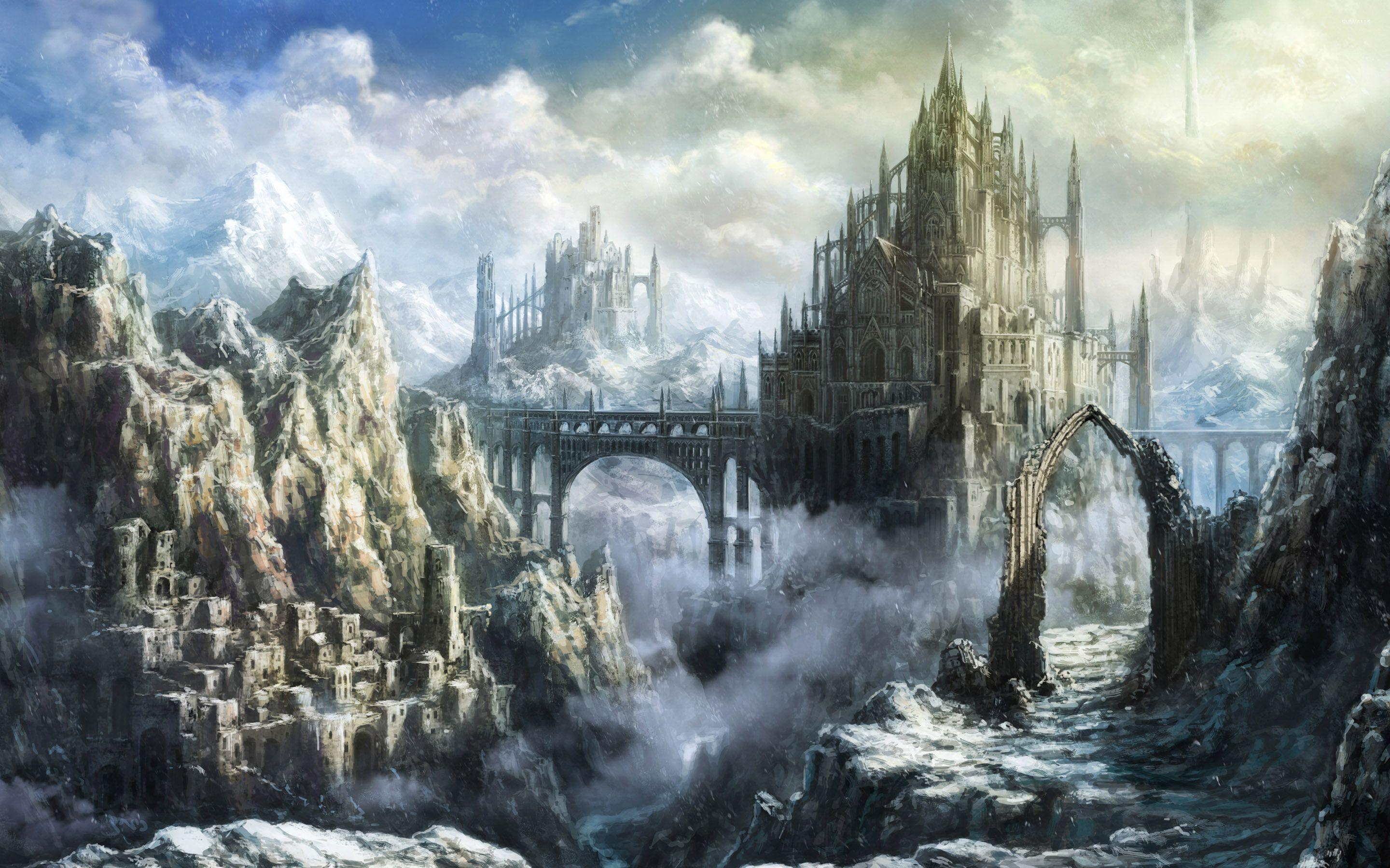 Fantasy Castle Wallpapers - Top Free Fantasy Castle Backgrounds ...