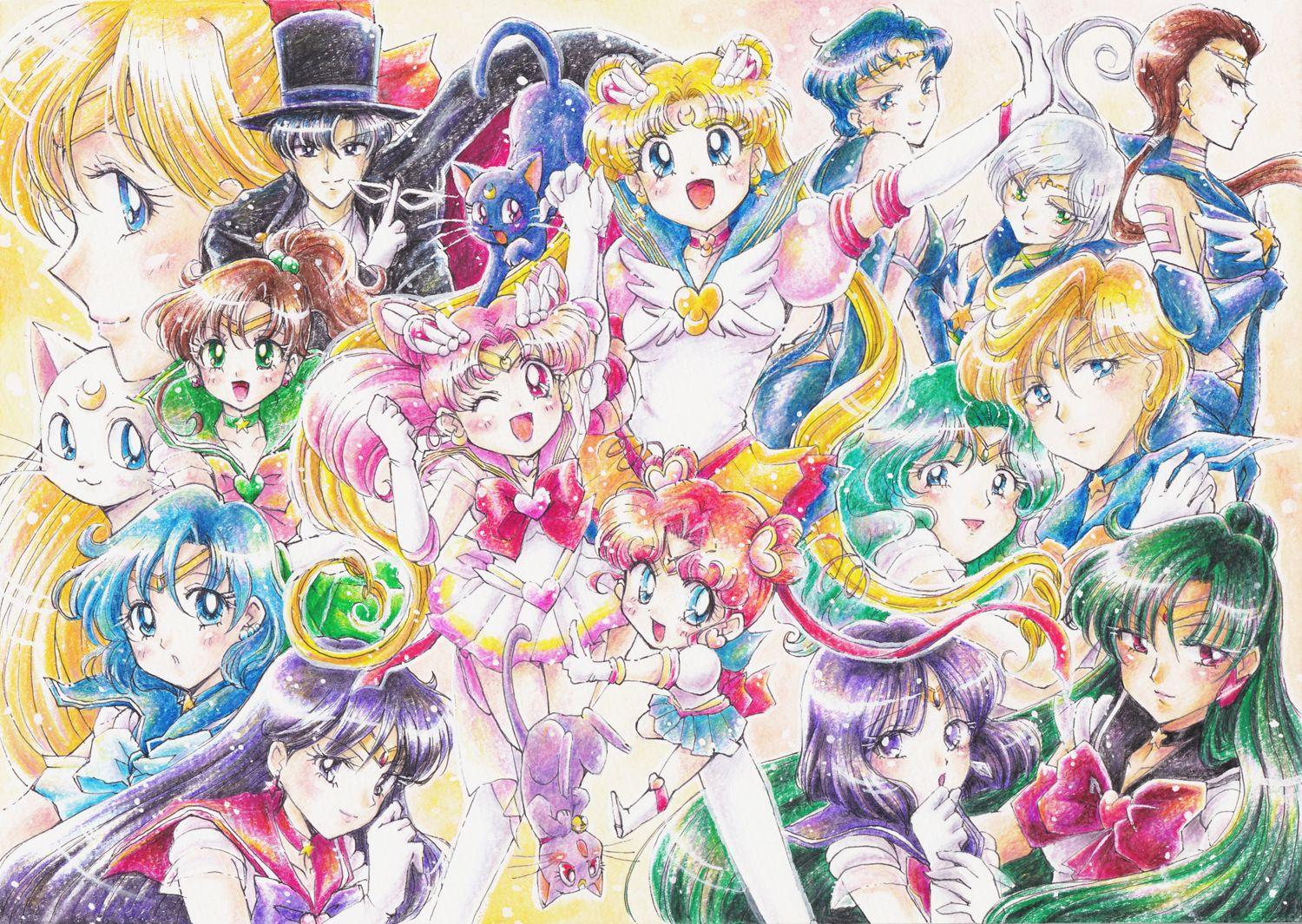 Sailor Moon Wallpapers - Top Free Sailor Moon Backgrounds - WallpaperAccess