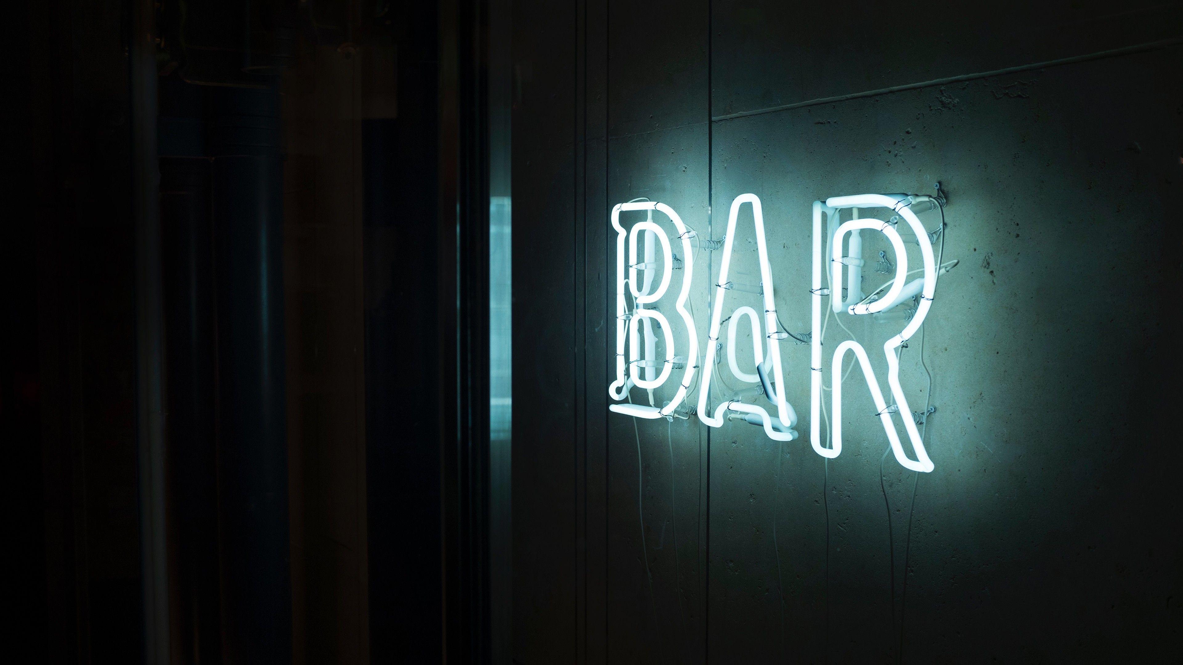 3840x2160 #bar, #neon, #signs, #photography, #neon sign wallpaper