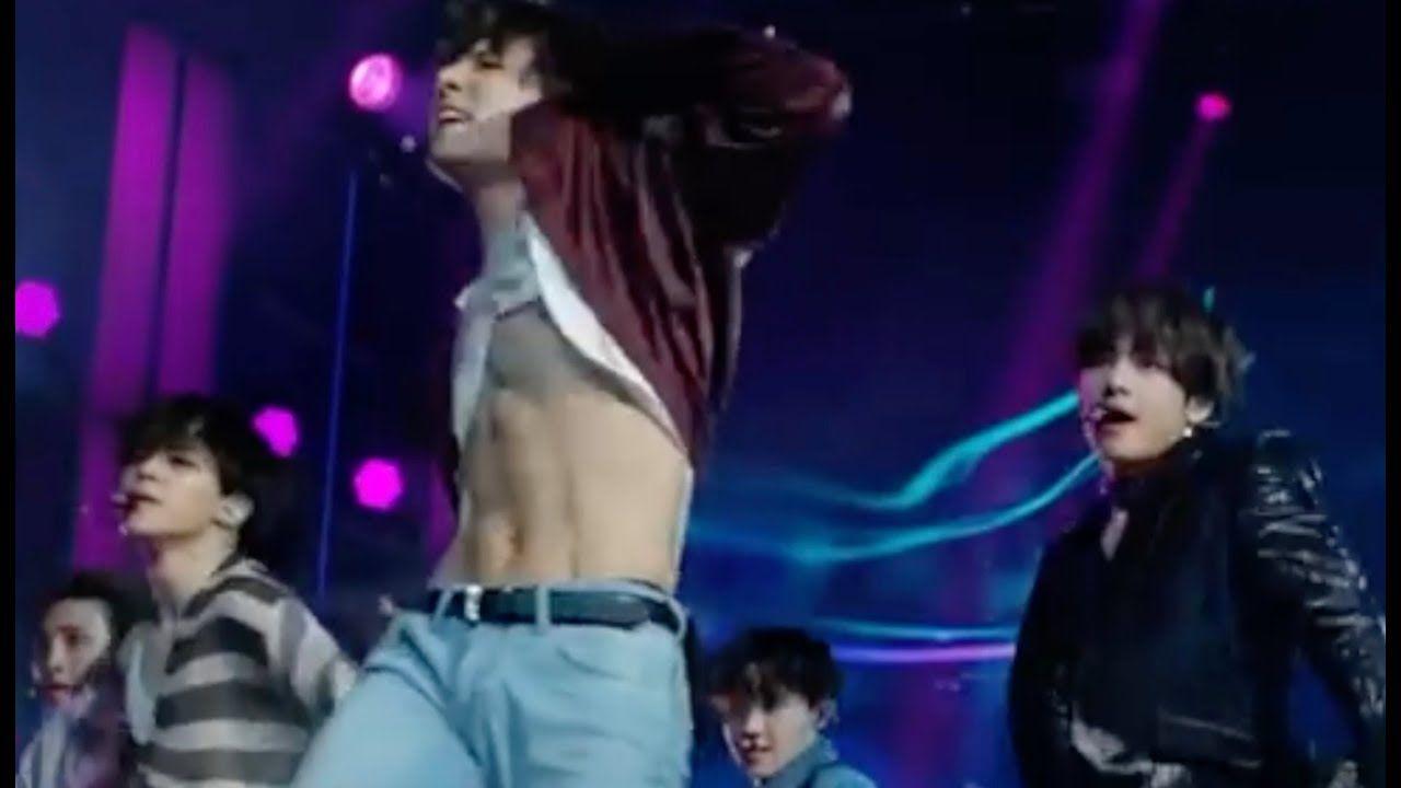 1280x720 Jungkook Abs Fake Love Billboard Wallpaper