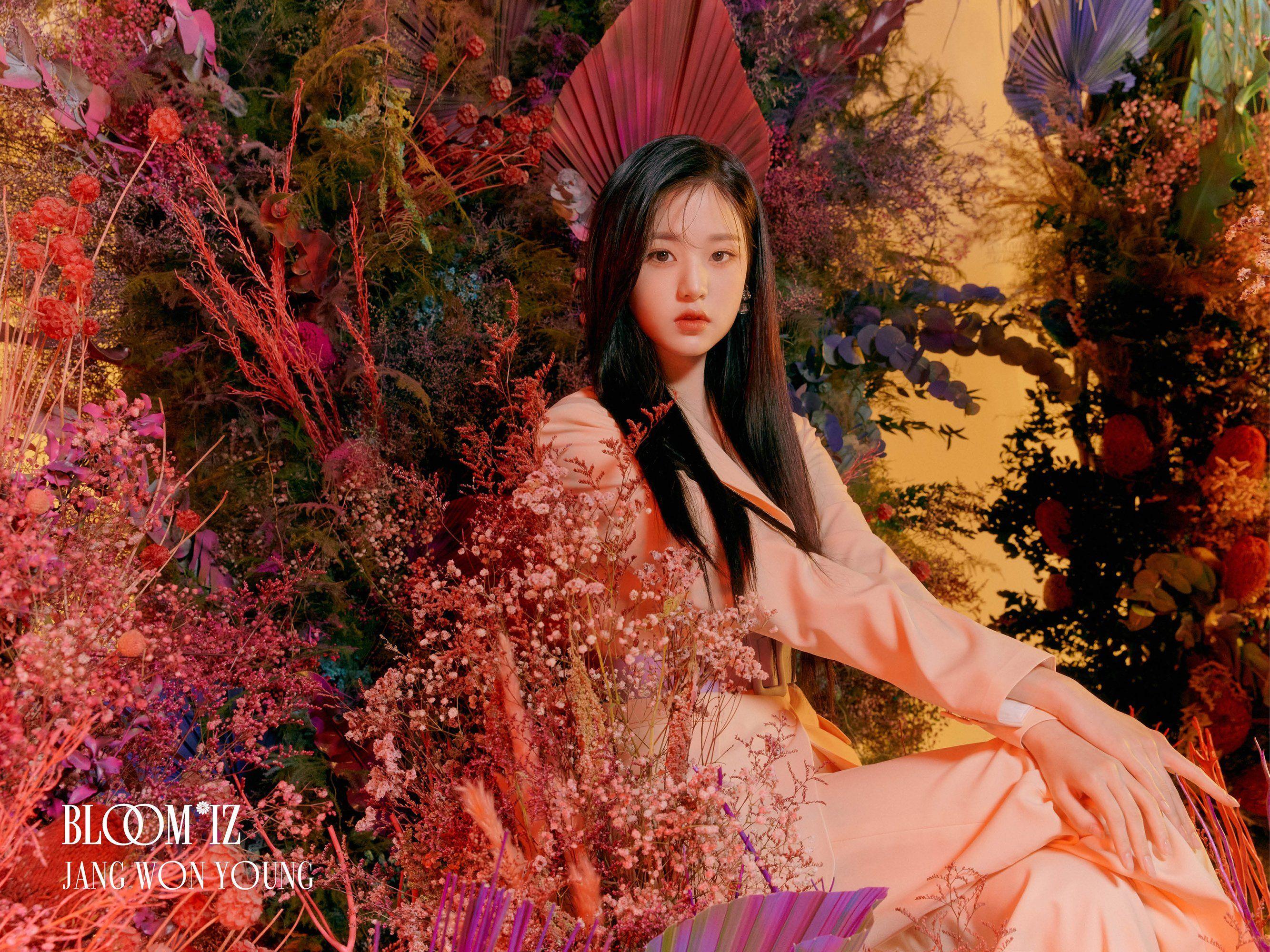 2667x2000 IZ*ONE Bloom*IZ Wonyoung Yujin Nako Teaser Photo (HD HR)-Pop