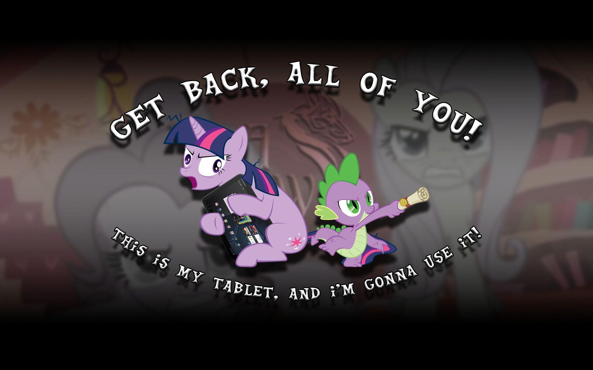 1920x1200 Dont Touch My Tablet Wallpaper, Picture