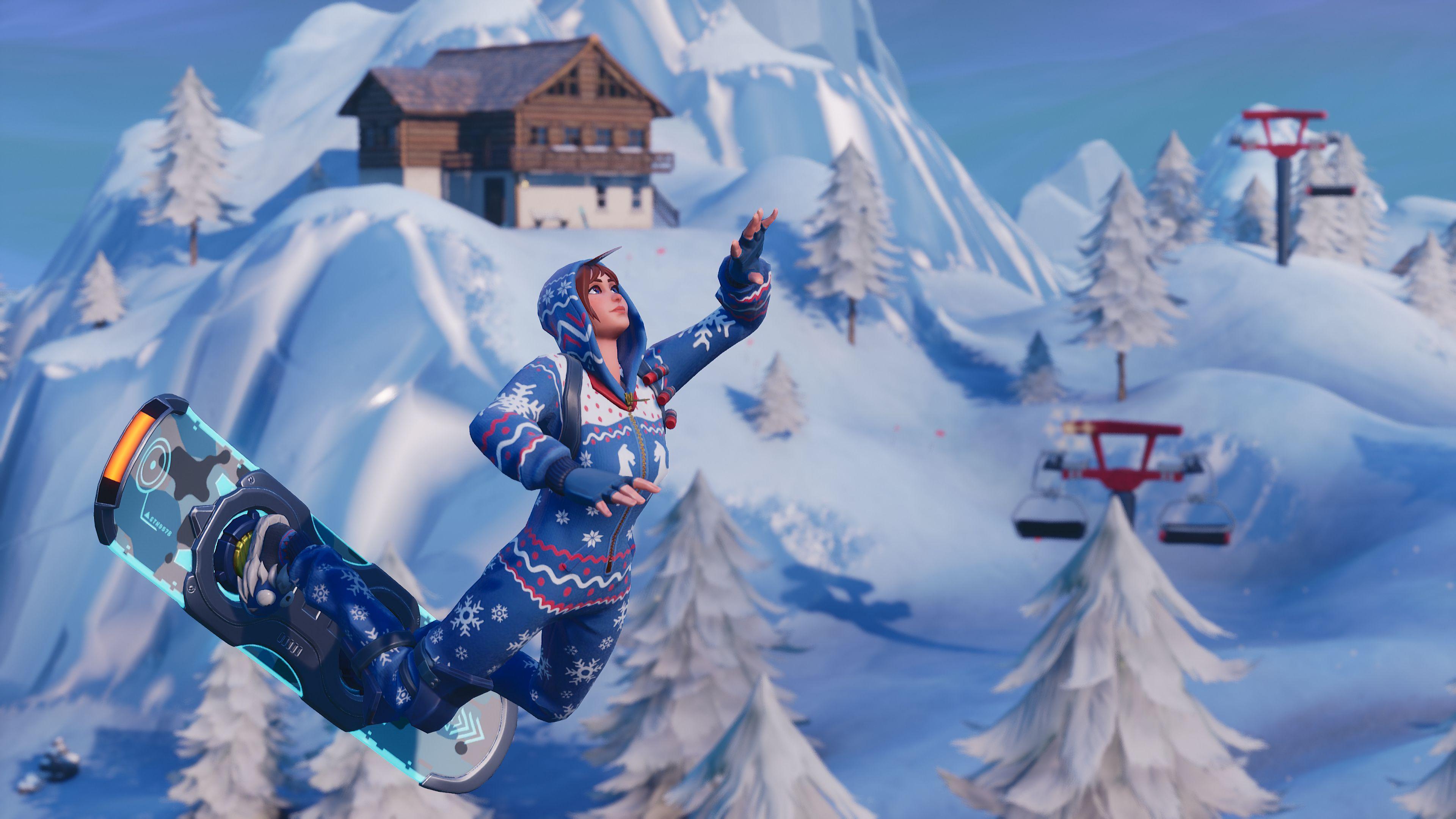 Fortnite Winter Wallpaper Fortnite Winter Wallpapers Top Free Fortnite Winter Backgrounds Wallpaperaccess