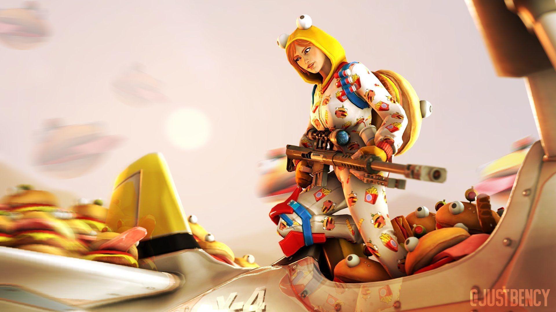 1920x1080 Fortnite. Funny iphone wallpaper, Gaming