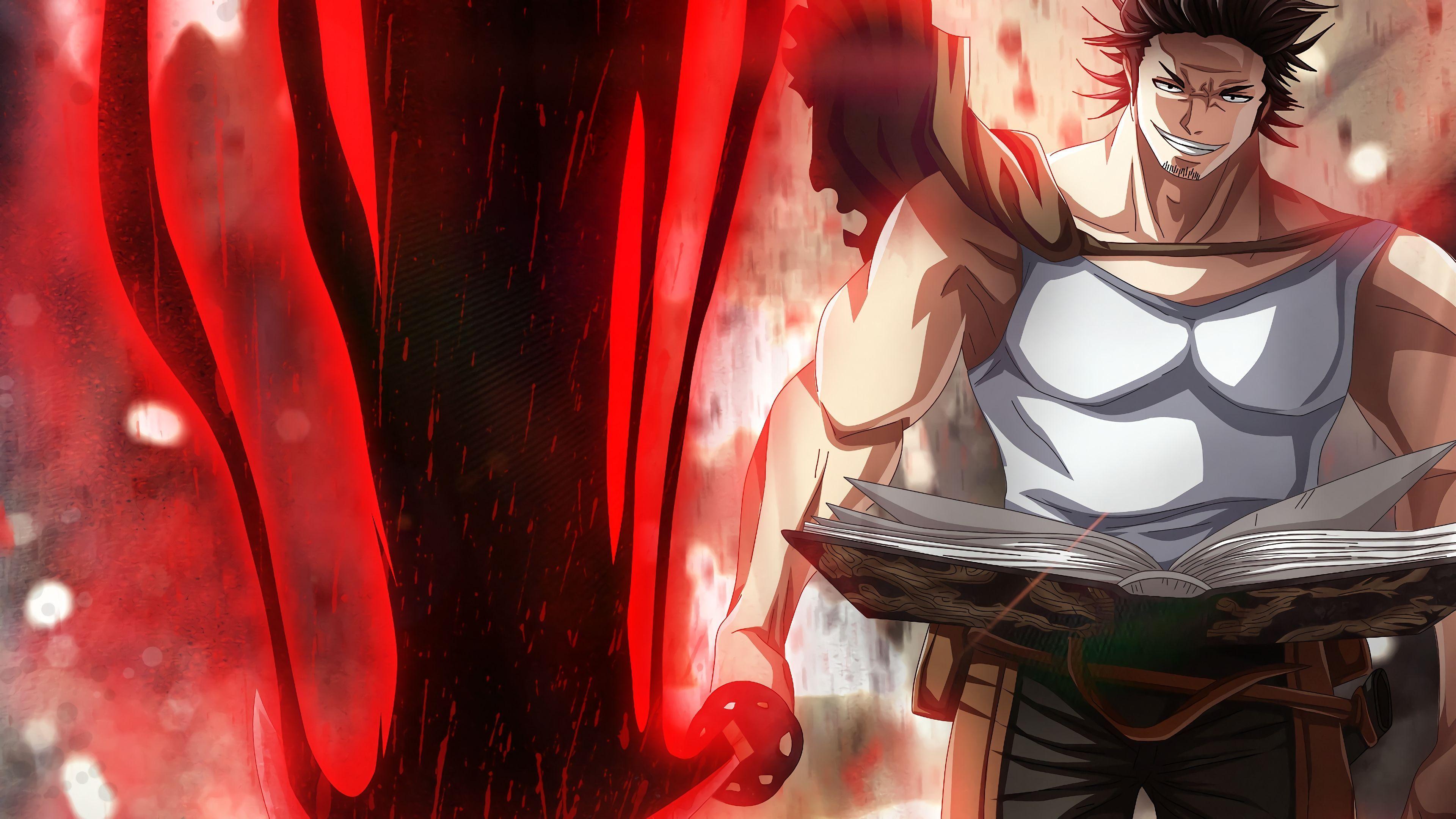 Black Asta Sword Black Clover Anime 4K Wallpaper #6.844