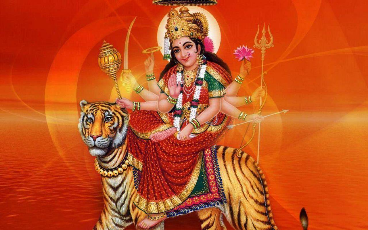 Goddess Durga Wallpapers - Top Free Goddess Durga Backgrounds -  WallpaperAccess