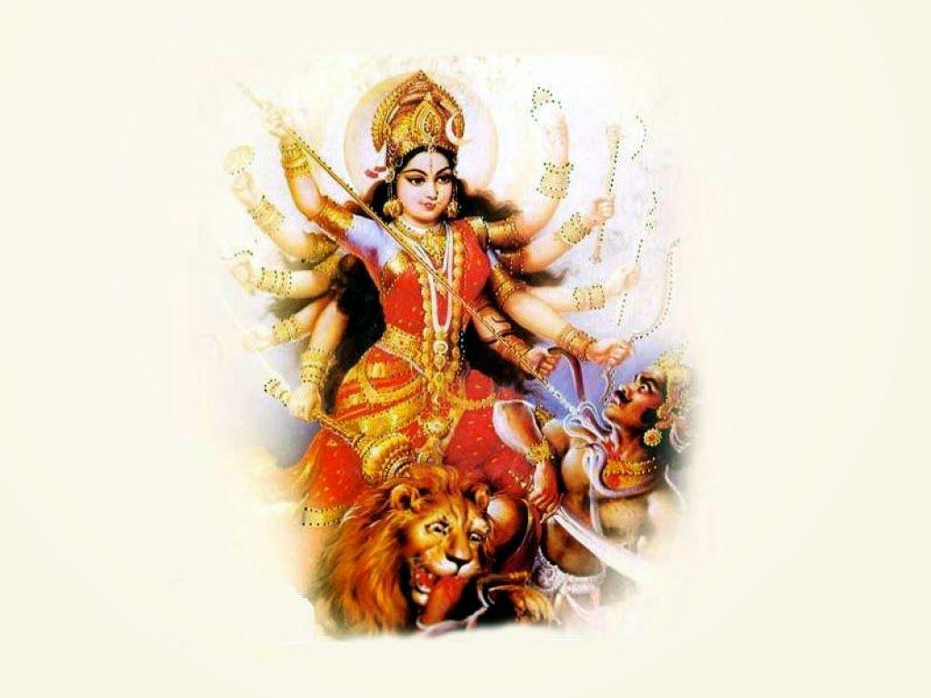 1024x768 God Wallpaper: Durga Wallpaper