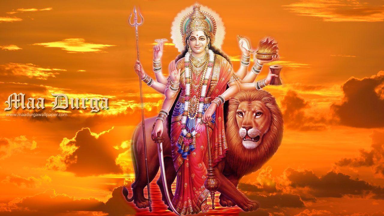 1280x720 Maa Durga Wallpaper