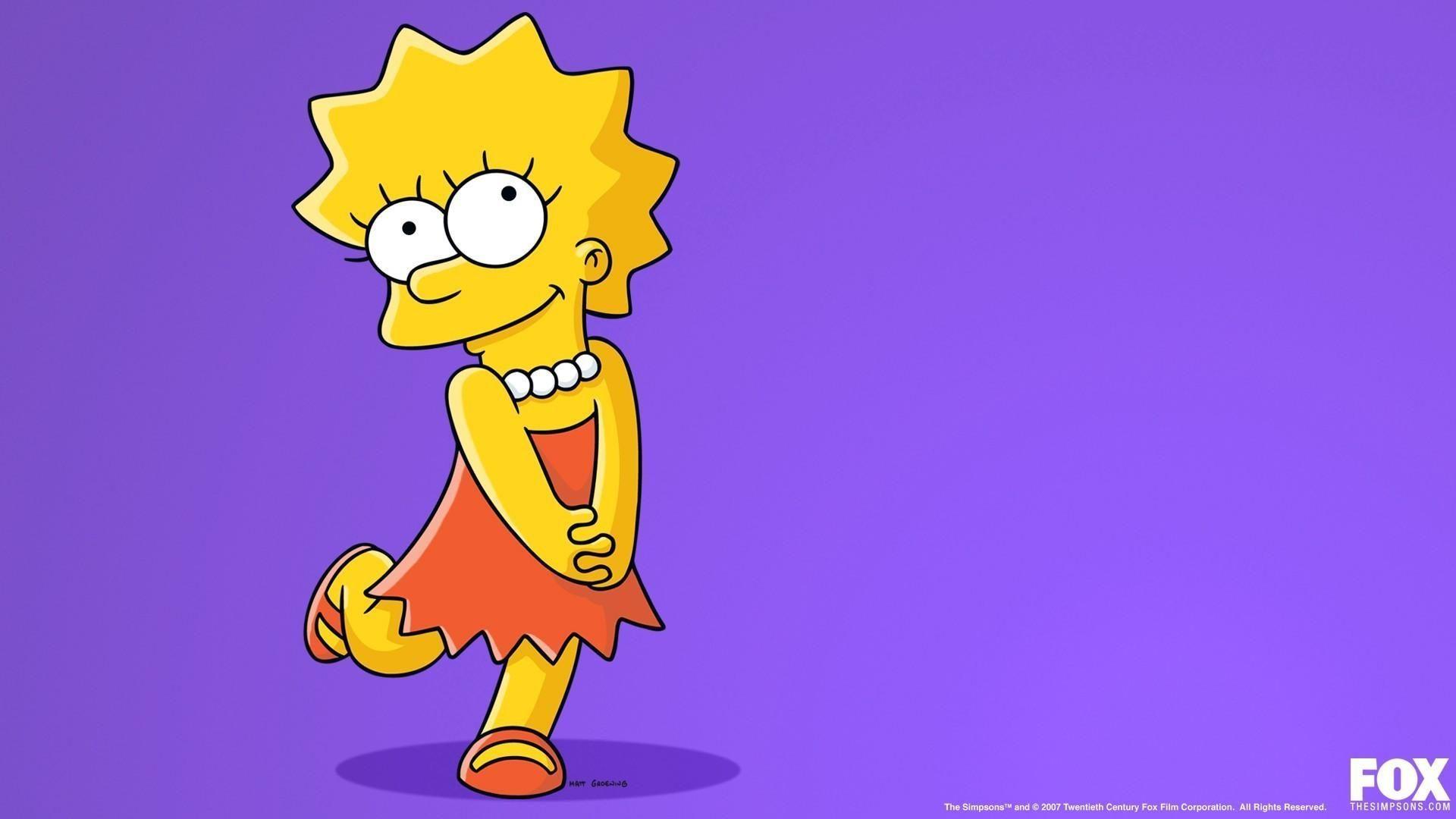 1920x1080 Simpsons Aesthetic Computer Wallpaper