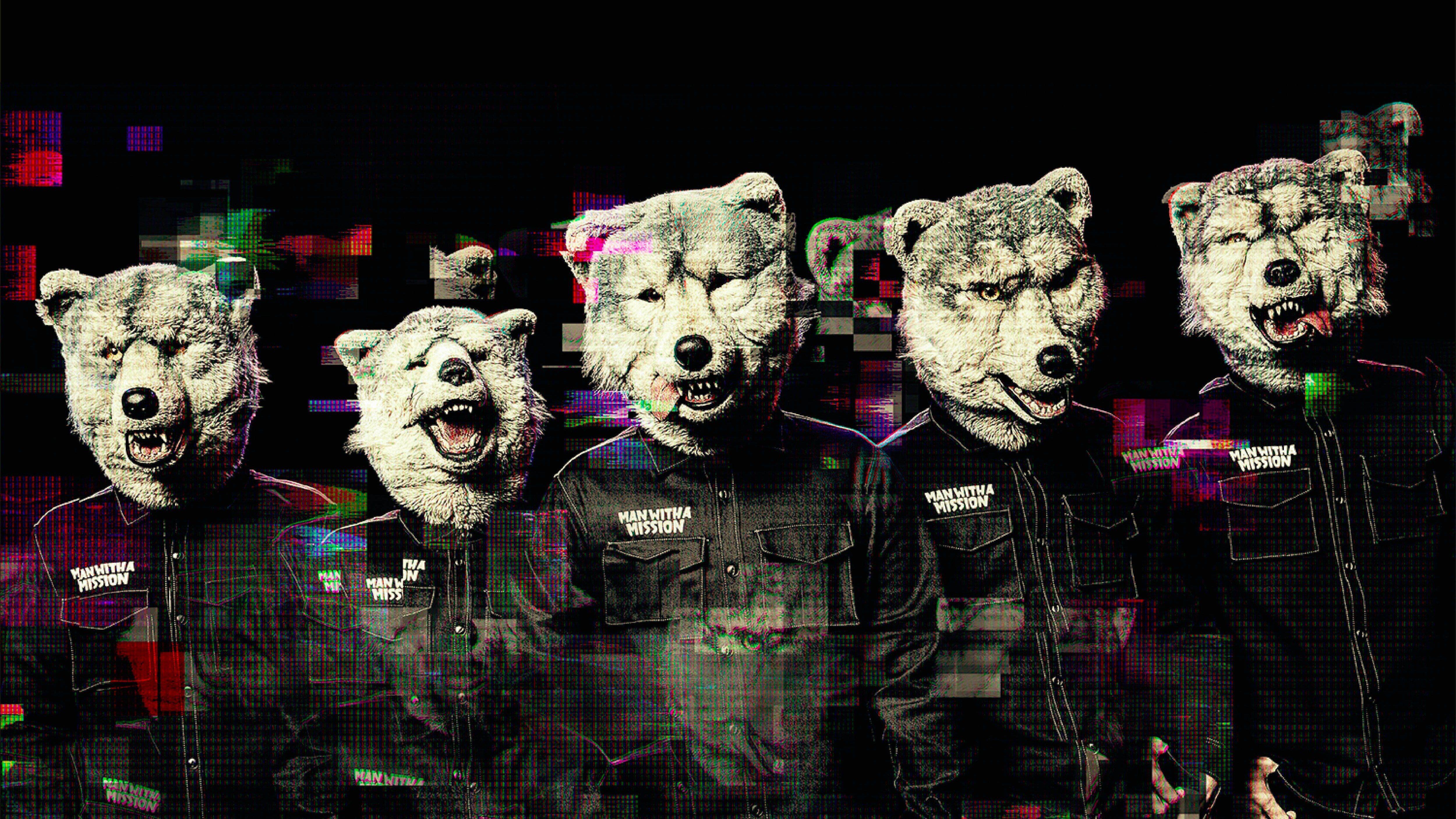 5000x2812 MAN WITH A MISSION Music Videos, Songs, and More