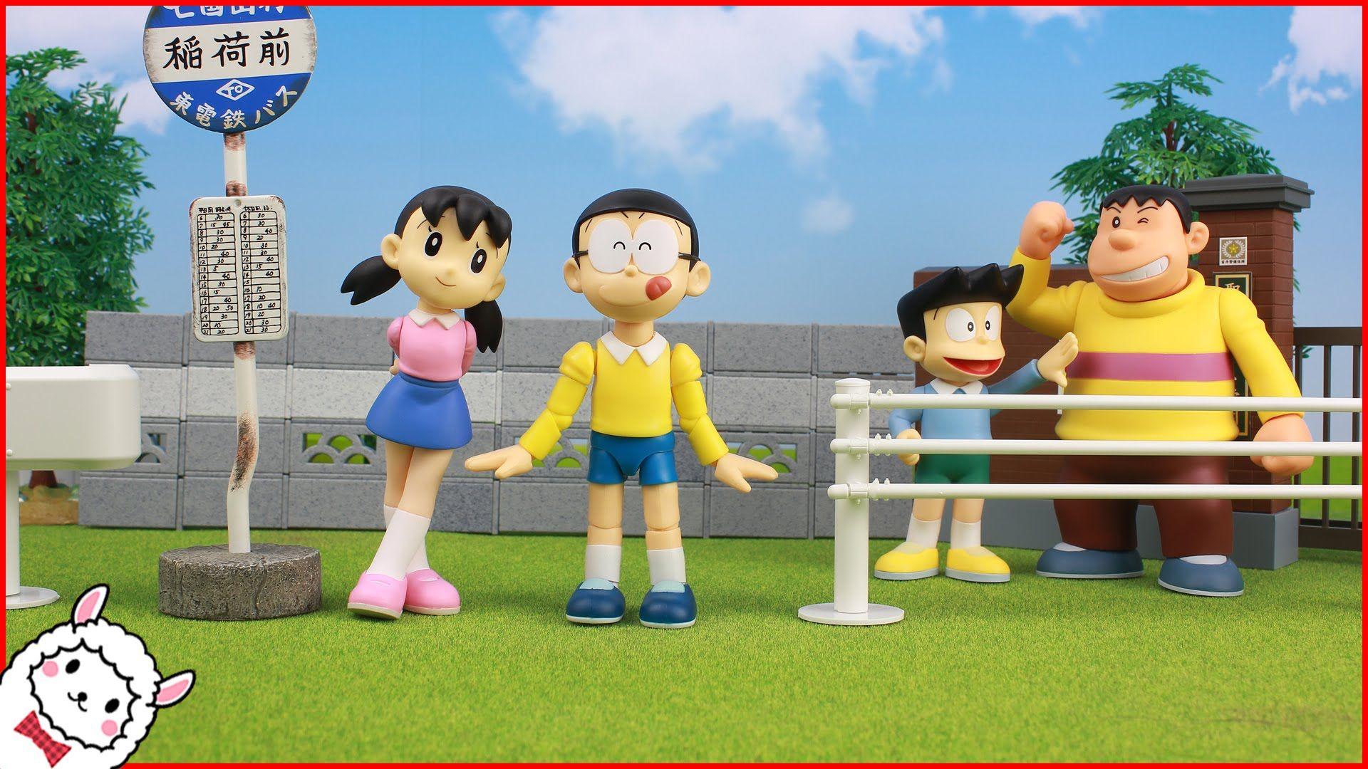 1920x1080 Nobita And ShiZuka hình nền