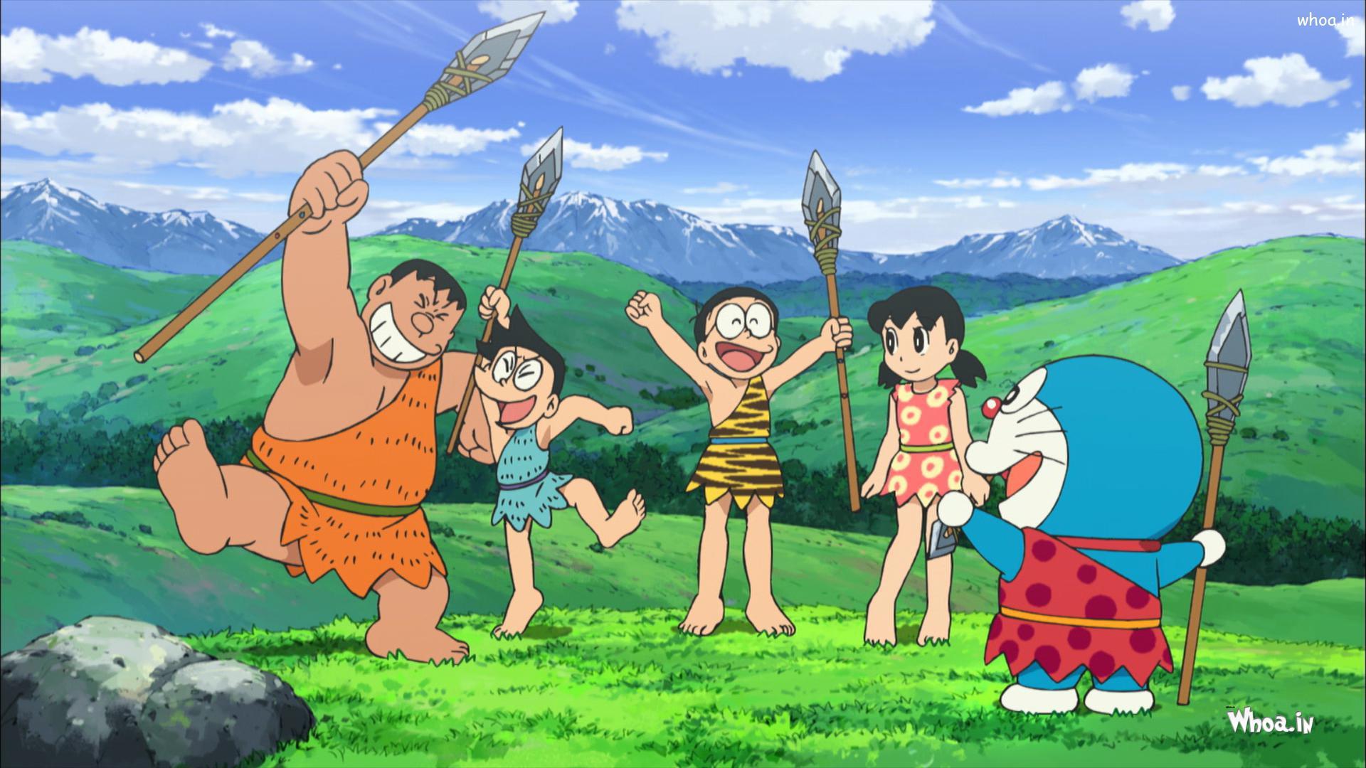 1920x1080 Doraemon Nobita Friends Wallpaper Collections And Picture