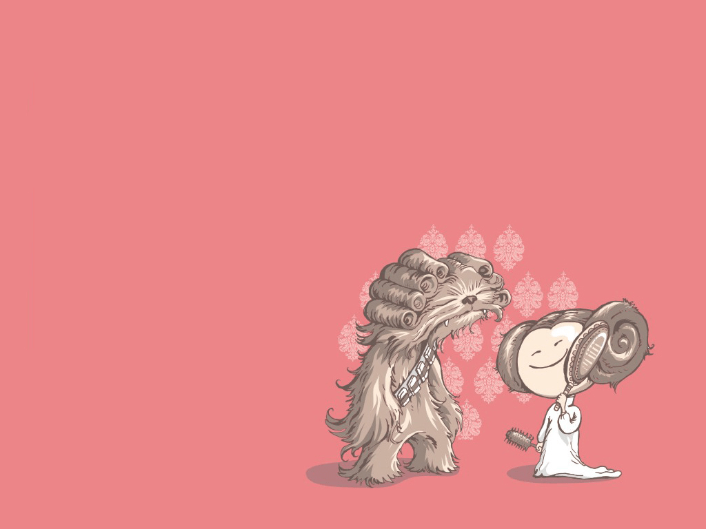1024x768 Daily Wallpaper: Minimal Toons Six Pack Wars Edition