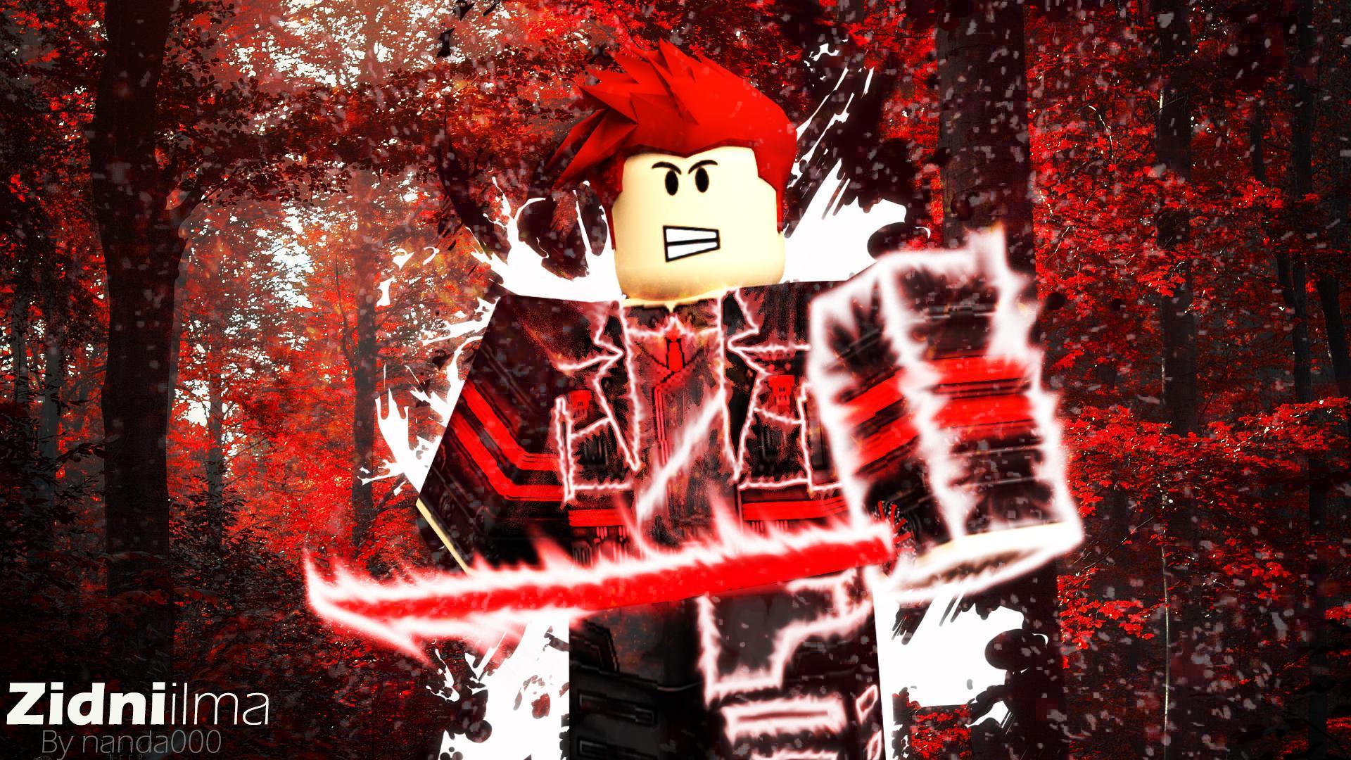 Roblox Characters In Red Background Games, HD wallpaper