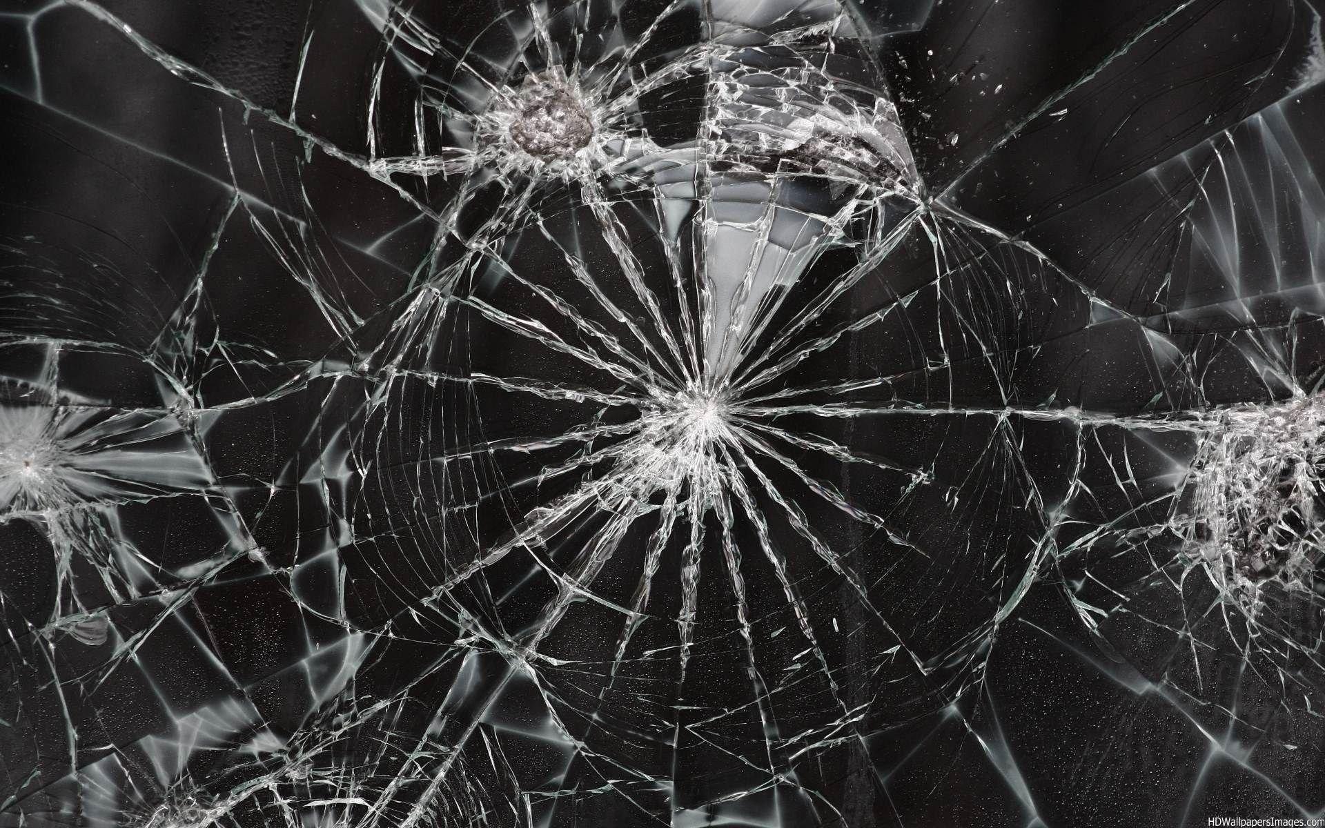 1920x1200 3D Broken Screen Wallpaper