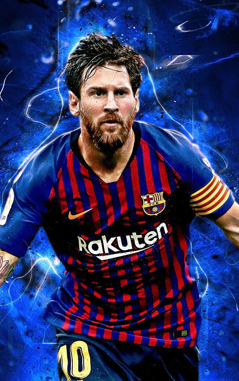 840x1336 Download 840x1336 wallpaper artwork, footballer, celebrity, lionel