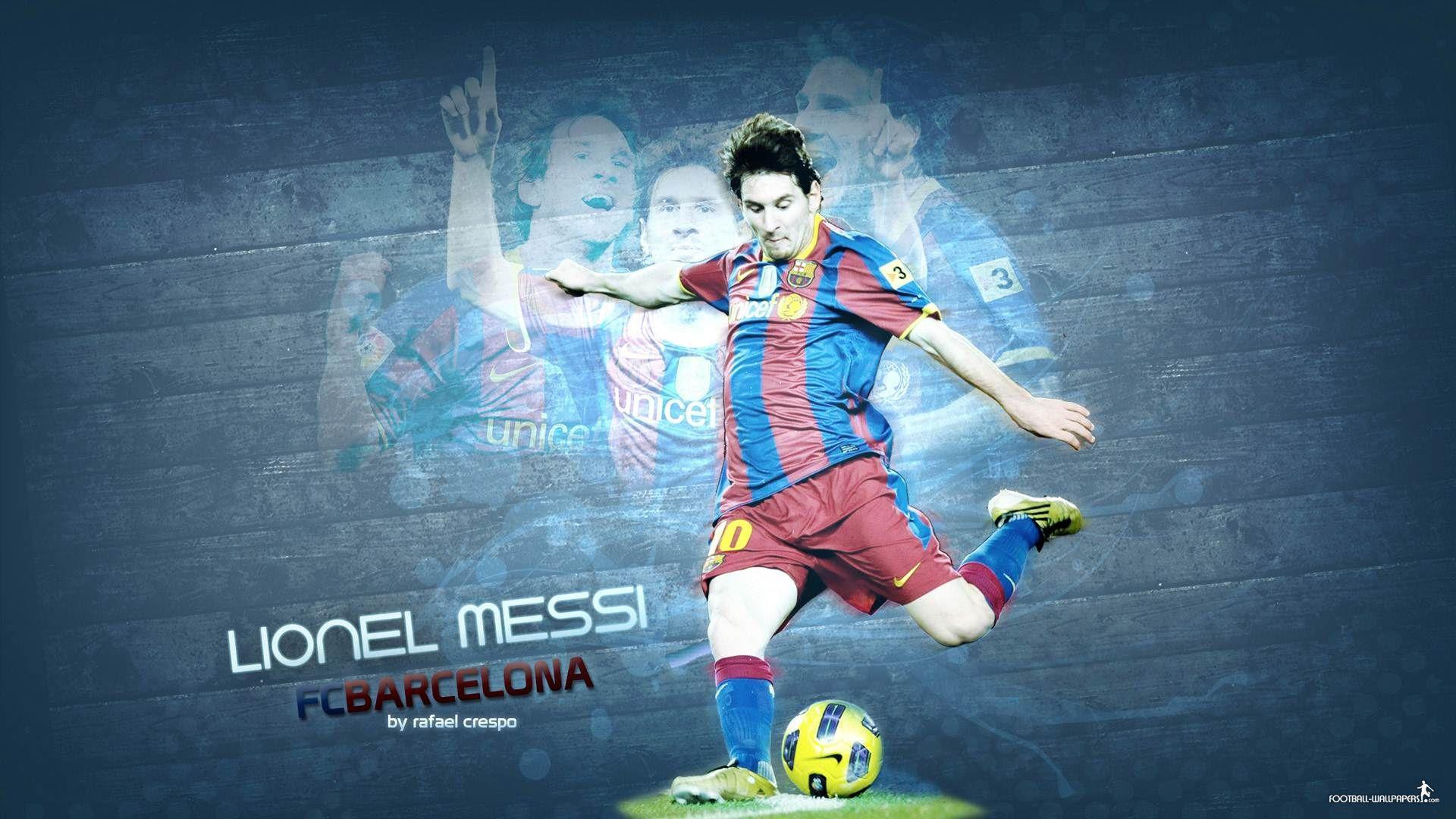 1920x1080 Messi Shooting HD Wallpaper