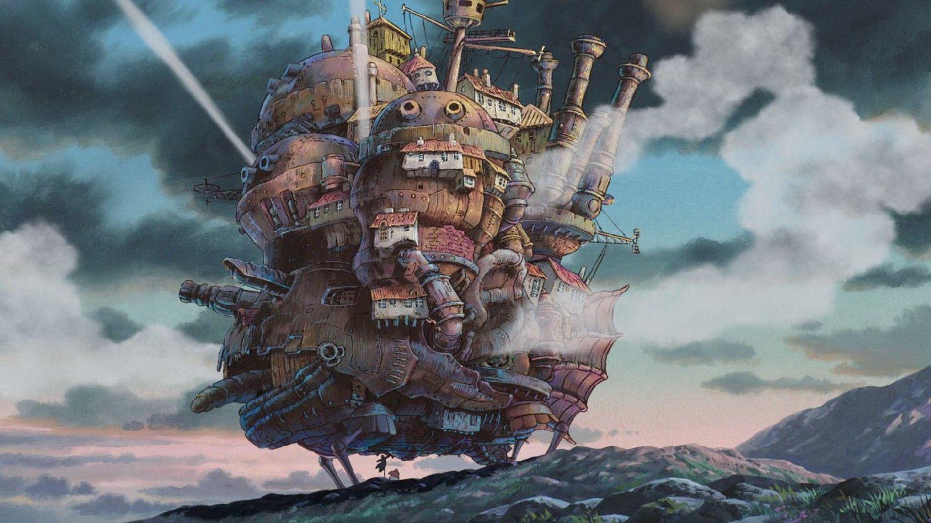 1920x1080 #anime, #Howls Moving Castle, #Studio Ghibli, wallpaper