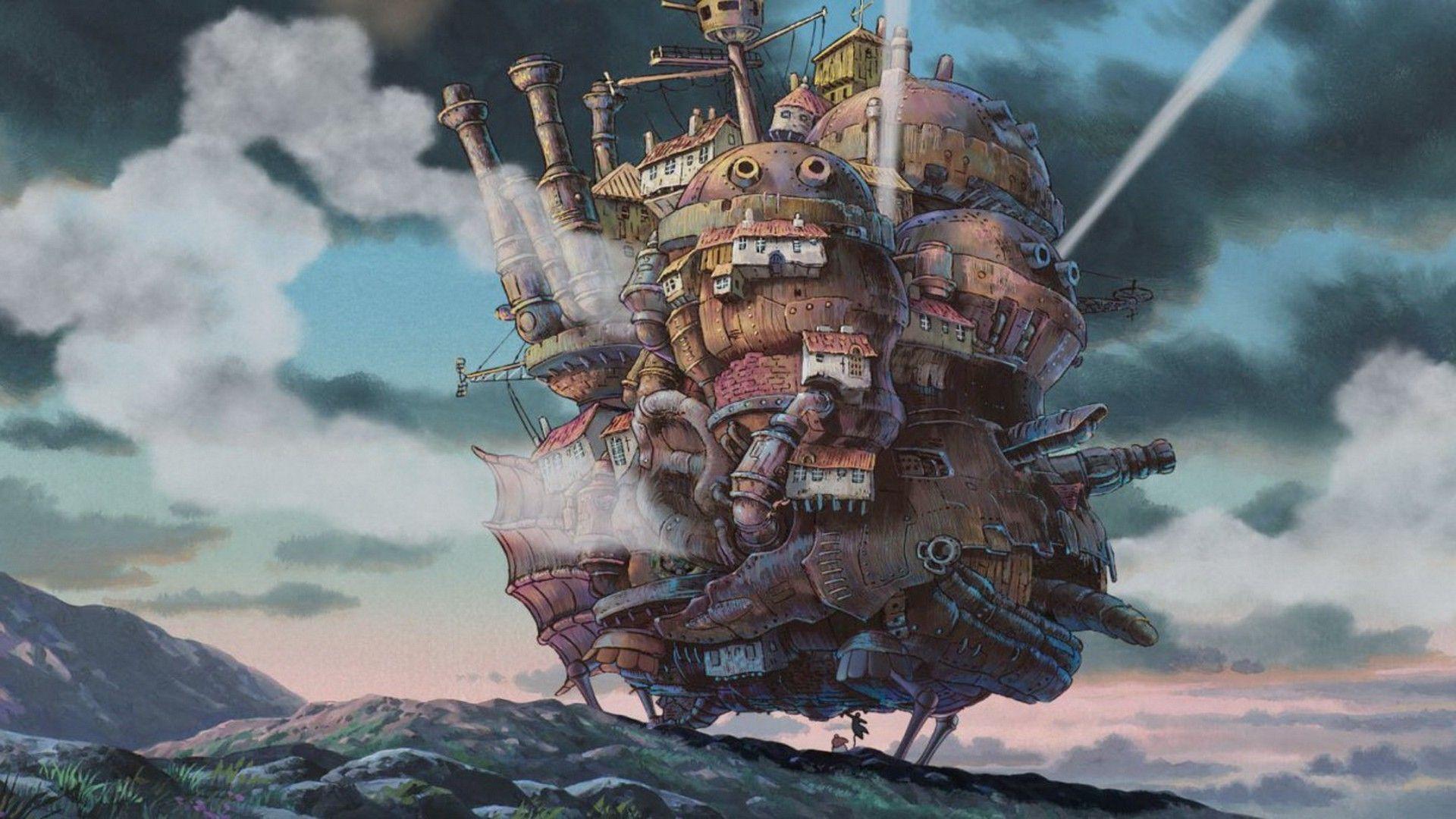 1920x1080 Howls Moving Castle Wallpaper Widescreen