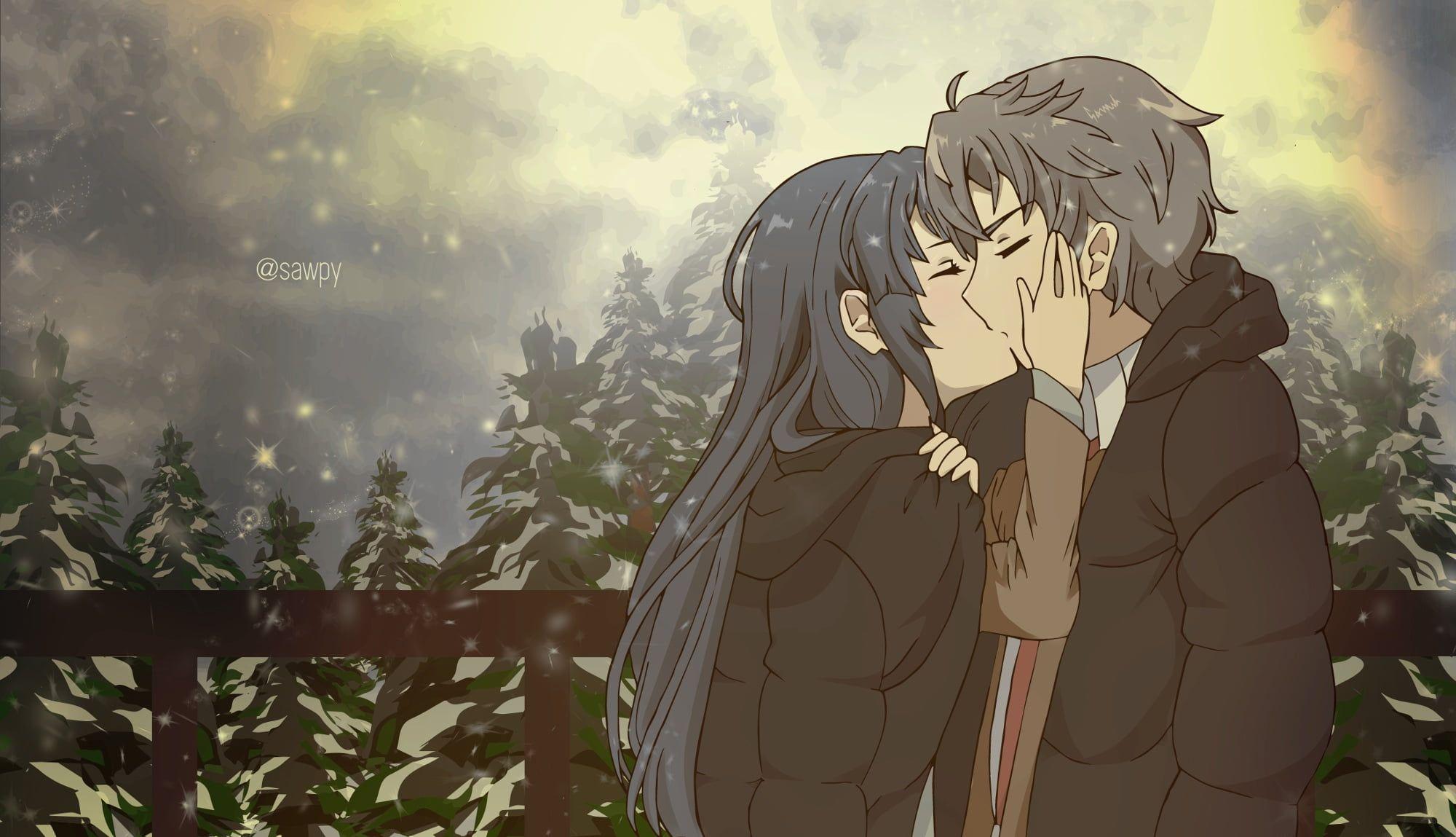 2000x1149 Anime, Rascal Does Not Dream of Bunny Girl Senpai, Mai Sakurajima