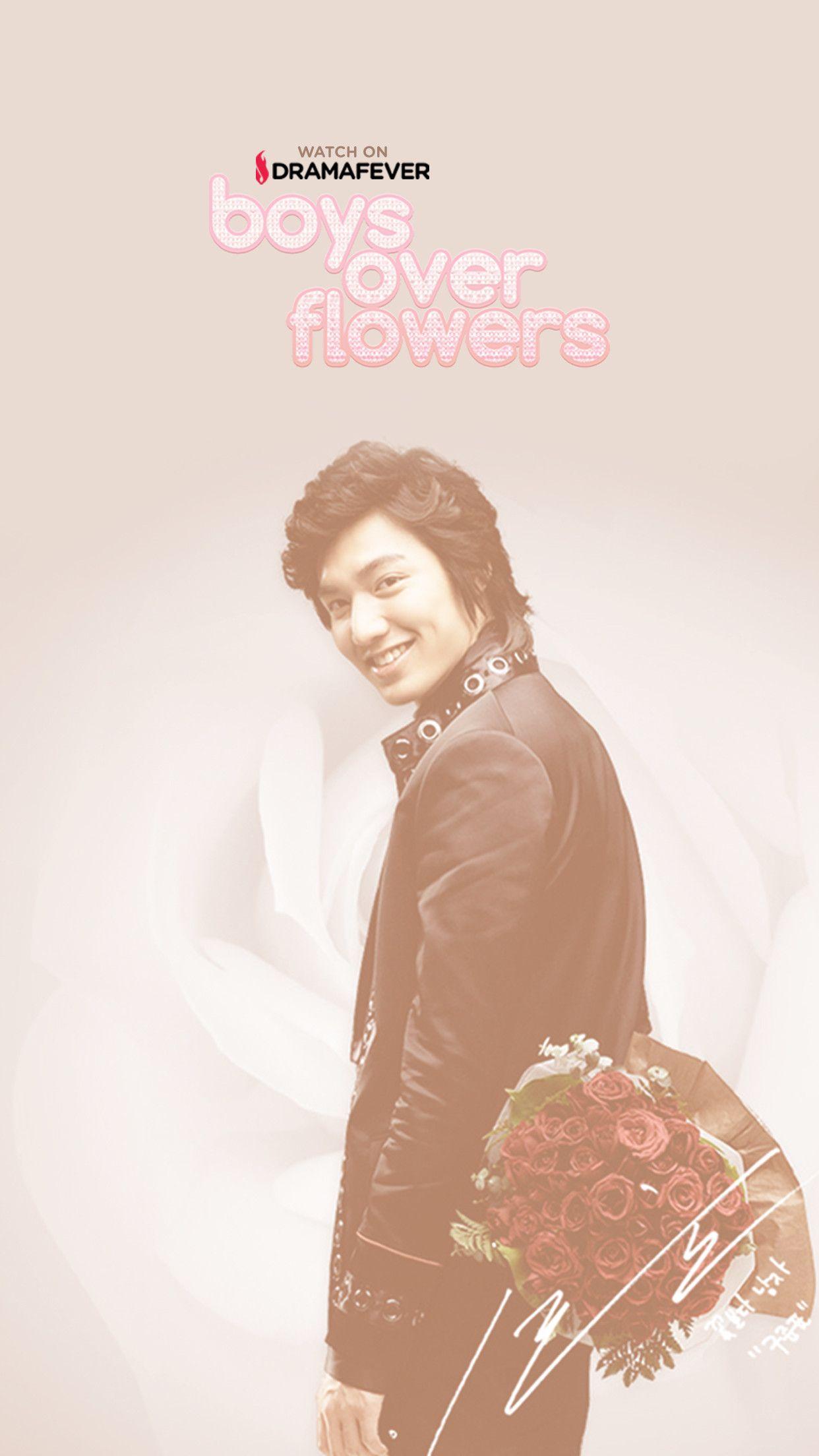 1242x2208 Cute Korean Wallpaper Over Flowers Wallpaper iPhone