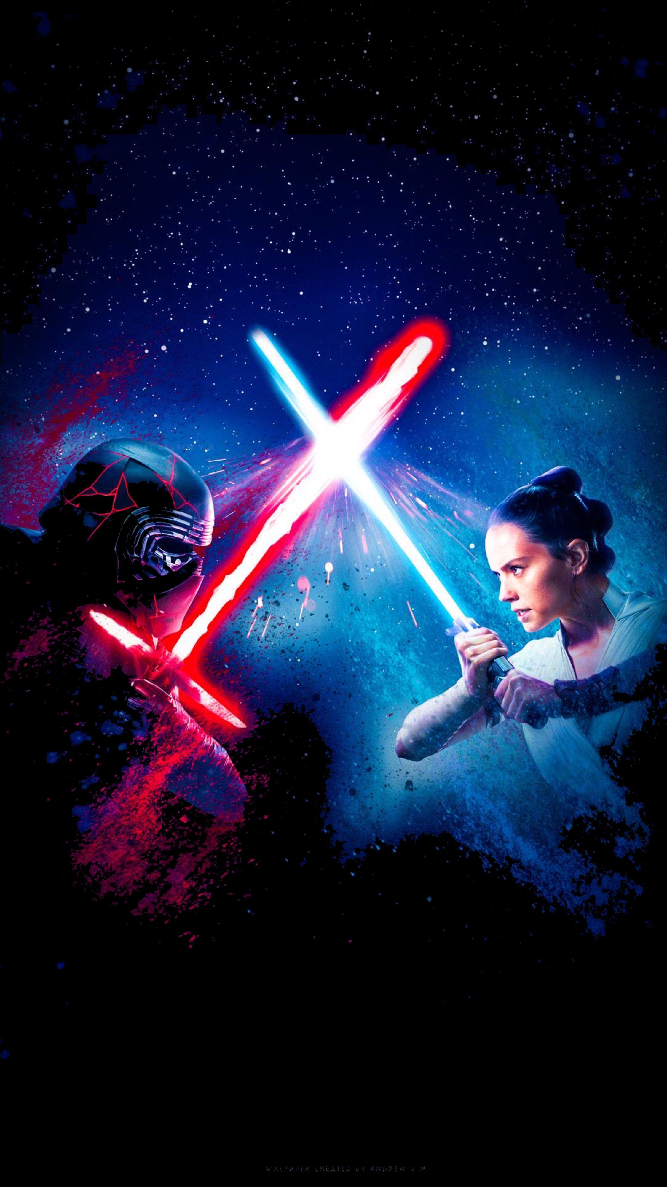 2250x4000 The Rise of Skywalker AMOLED Mobile Wallpaper 2250x4000