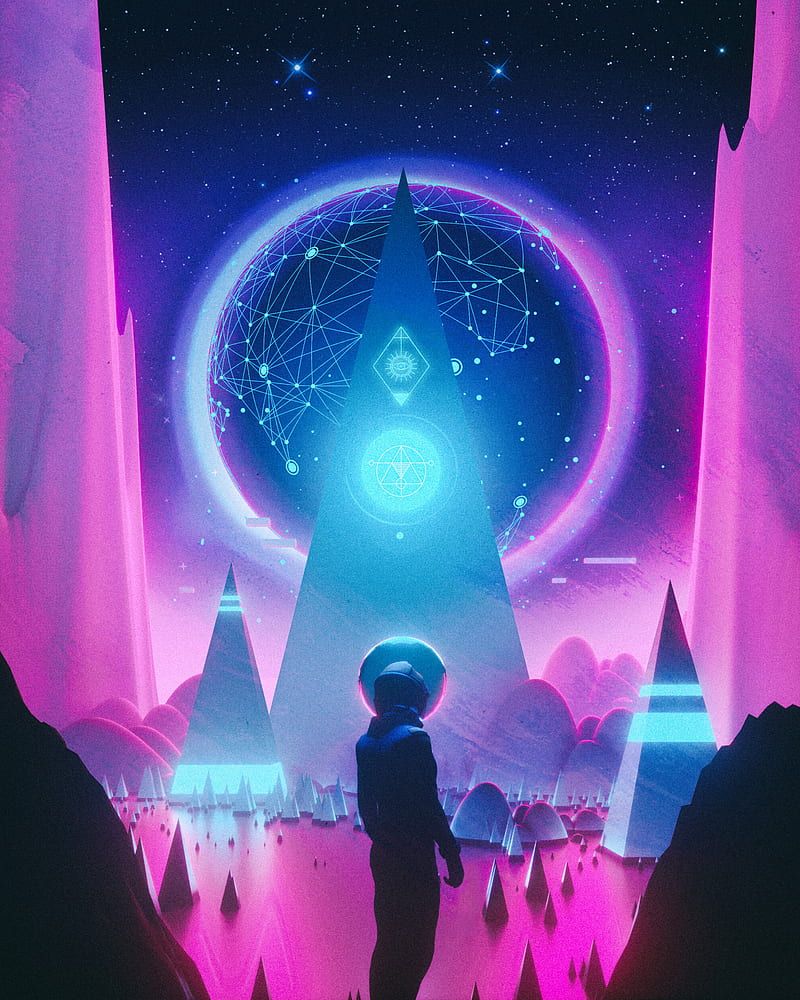 800x1000 Beeple, artwork, digital art, 3D, illustration, astronaut, futuristic, science fiction, HD phone wallpaper