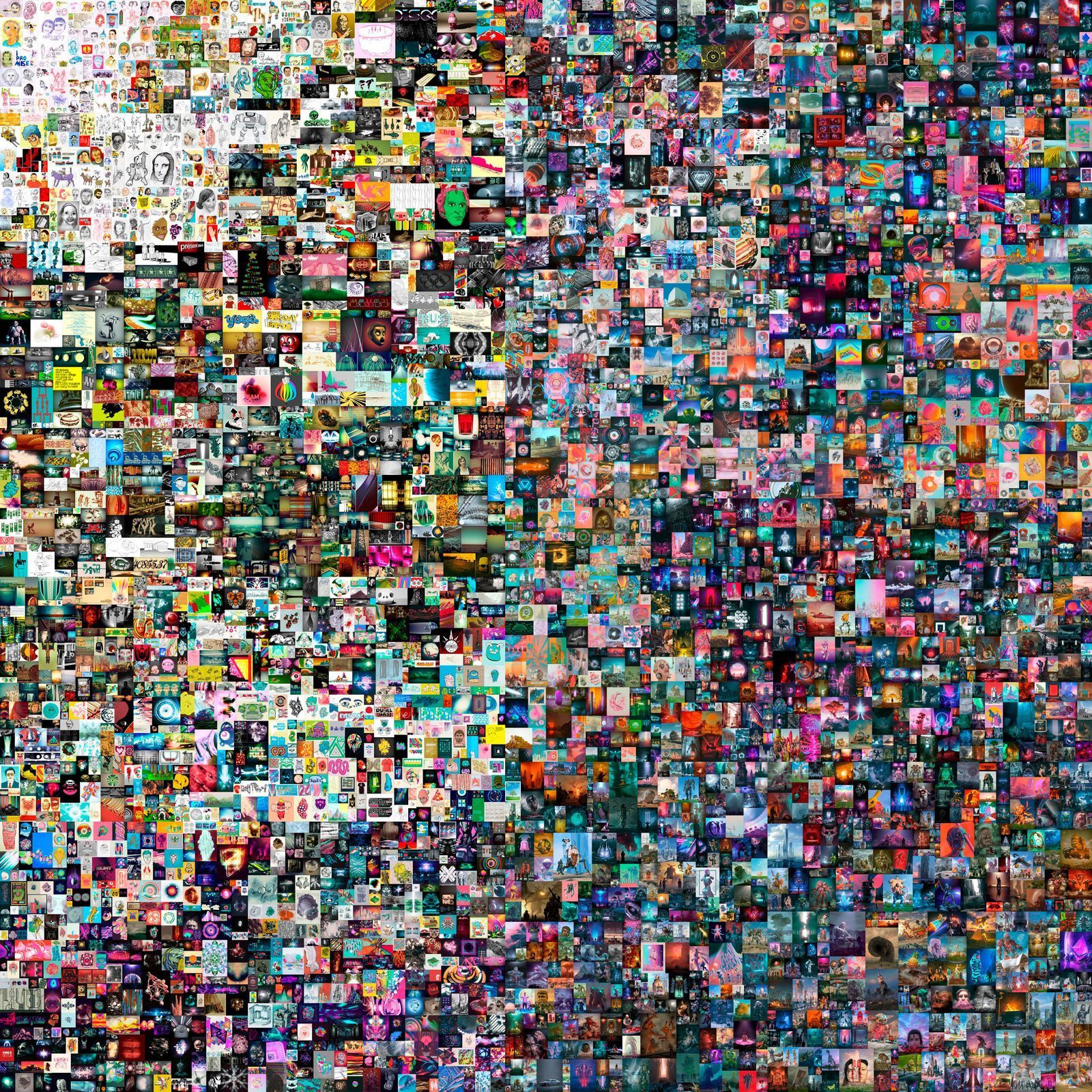 1600x1600 How Beeple Crashed the Art World. The New Yorker