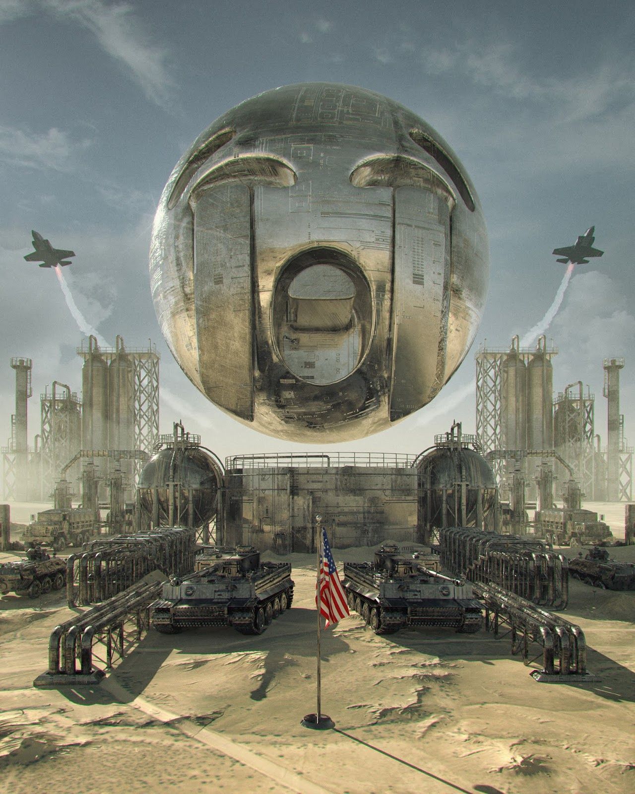 1280x1600 Images: A Collection Of Sci Fi Concept Art From Beeple