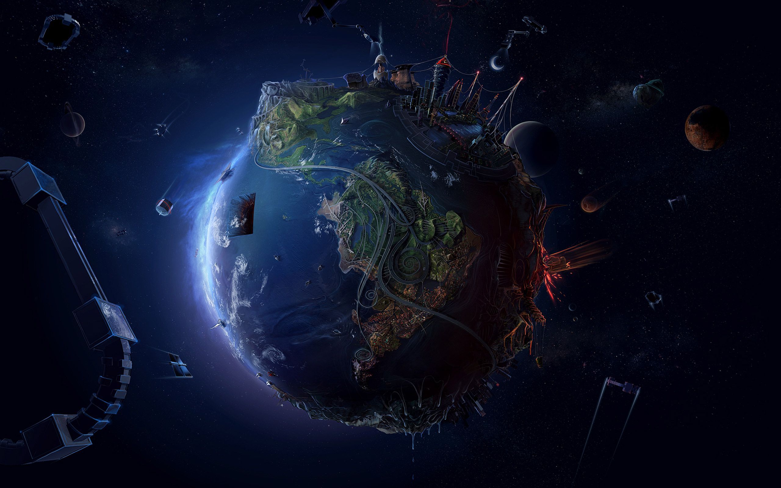 2560x1600 Biosphere Wallpaper
