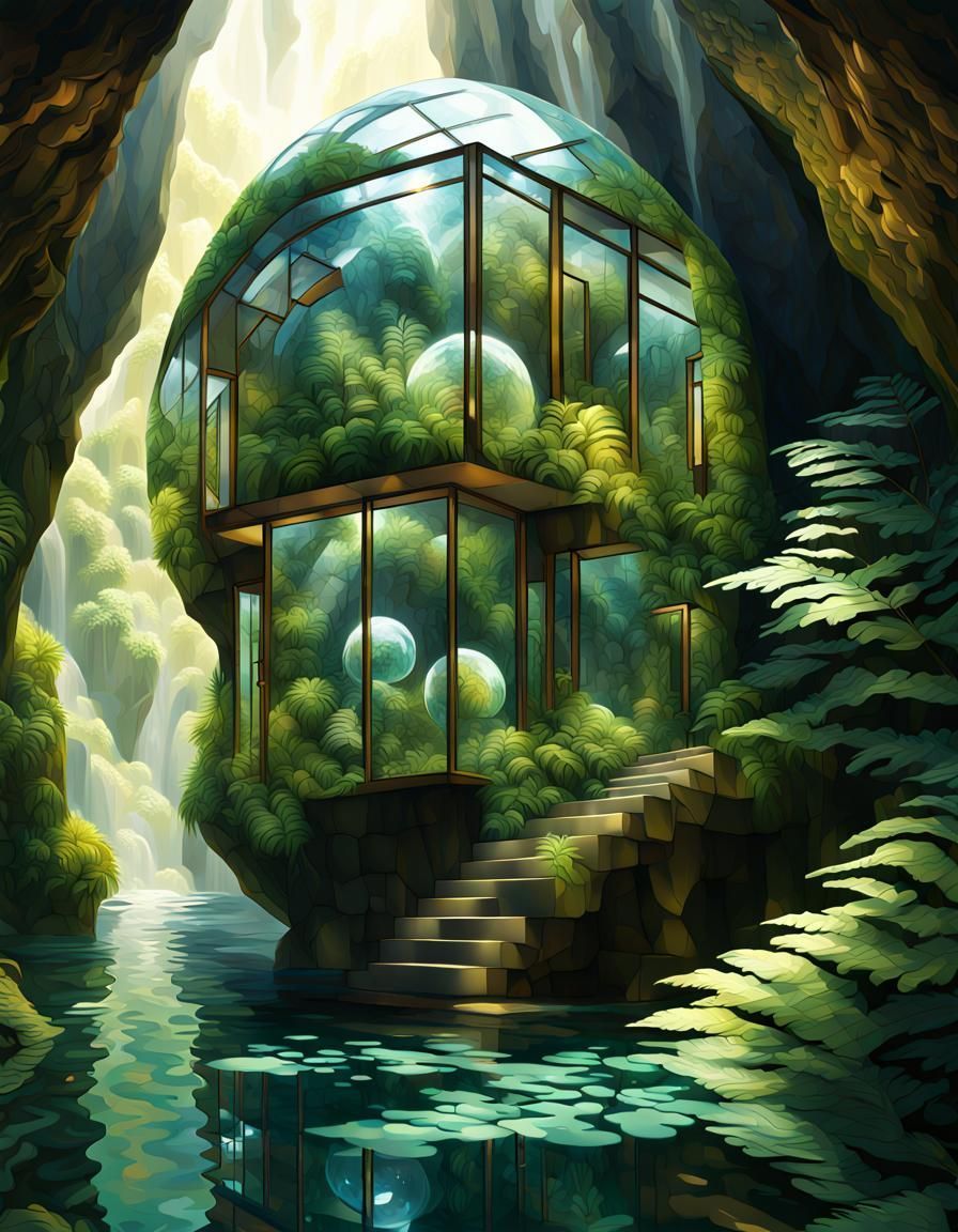 896x1152 biosphere house