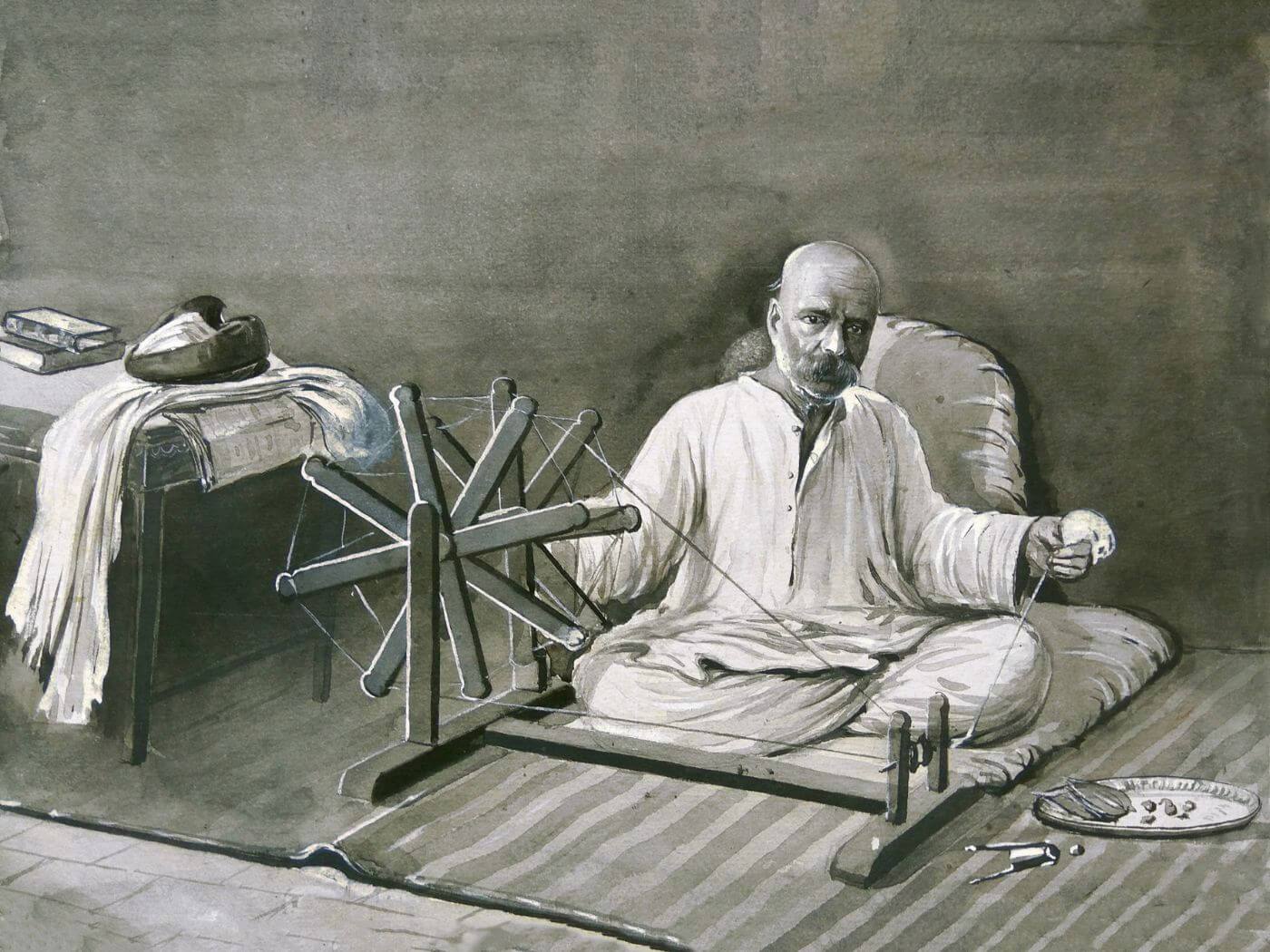 1400x1050 Lokmanya Bal Gangadhar Tilak Freedom Fighter Patriot Painting Poster