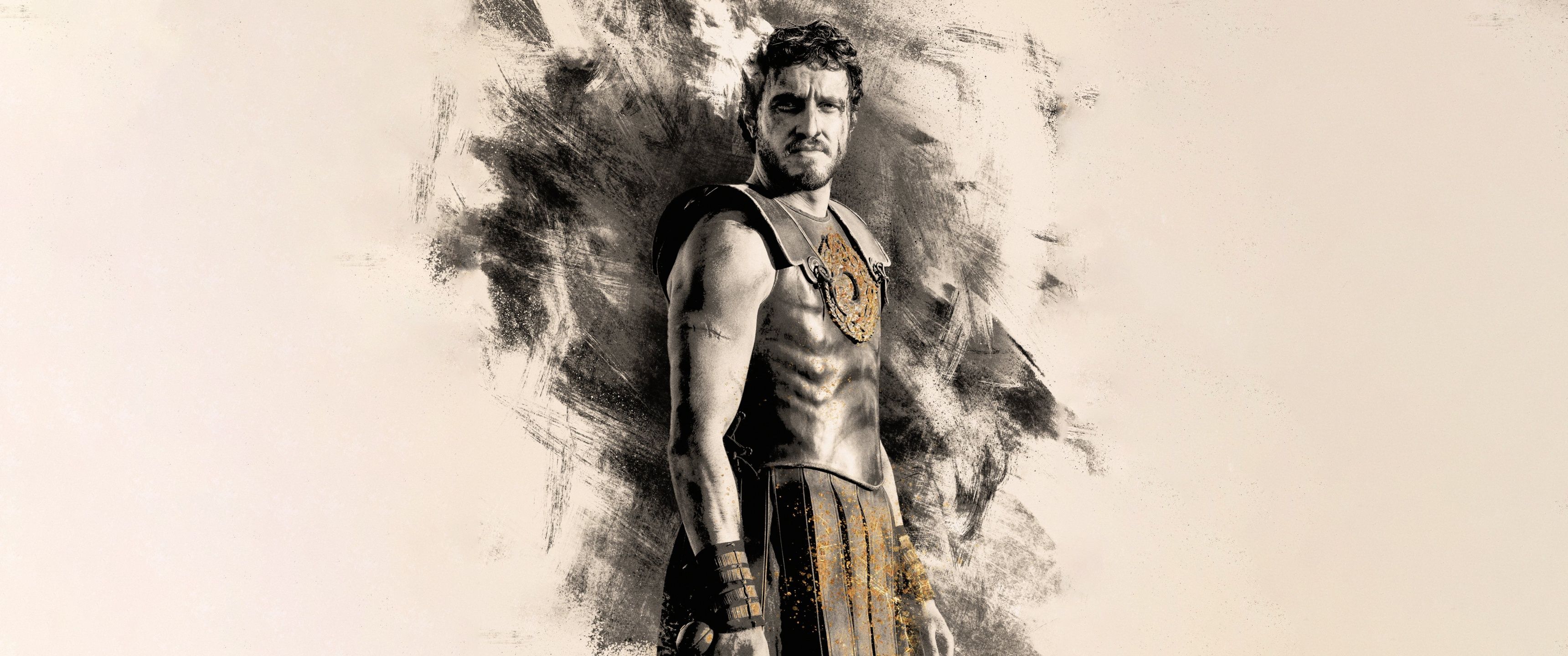 3440x1440 Paul Mescal Wallpaper 4K, Lucius, Gladiator II, 5K