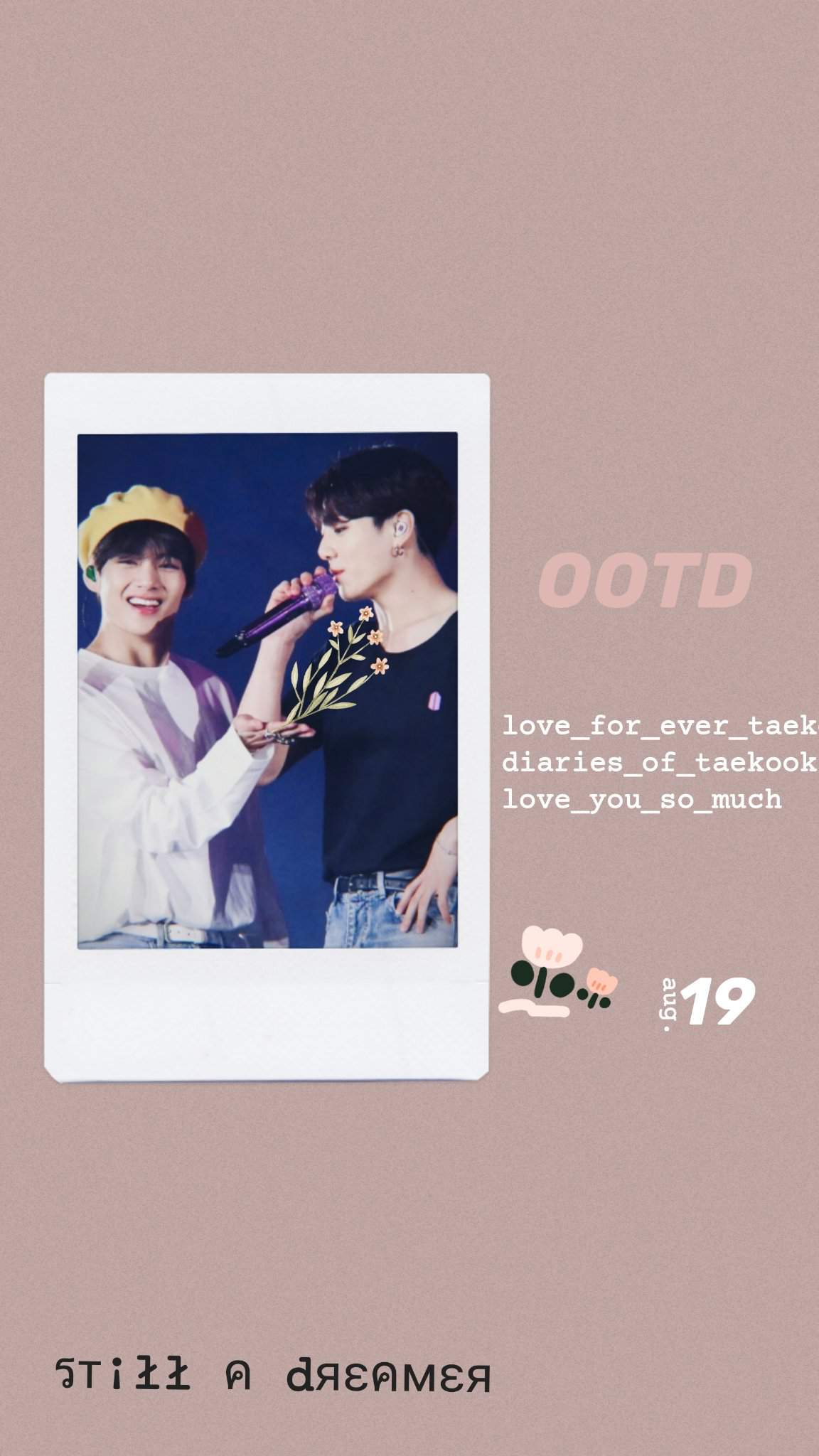1152x2048 Taekook wallpaper