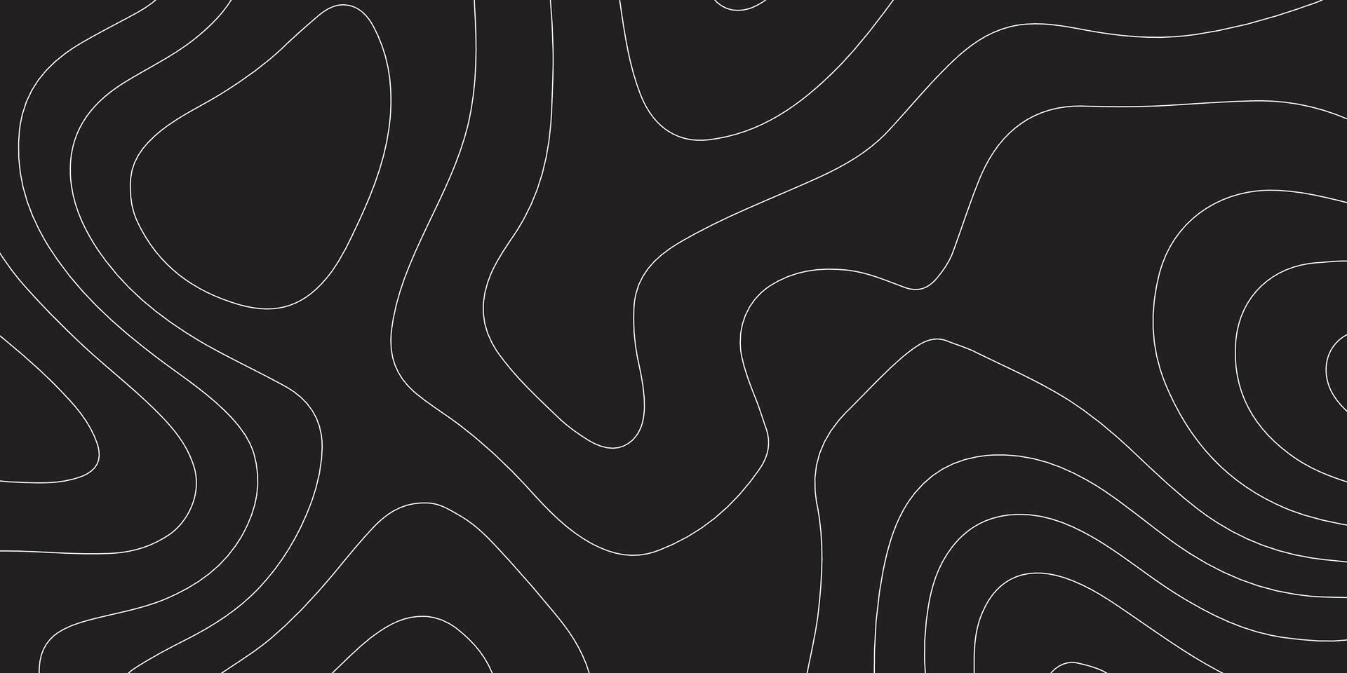 1920x960 Black and white pattern. Topographic map background. Abstract wave topographic. Modern curve topography background with dots