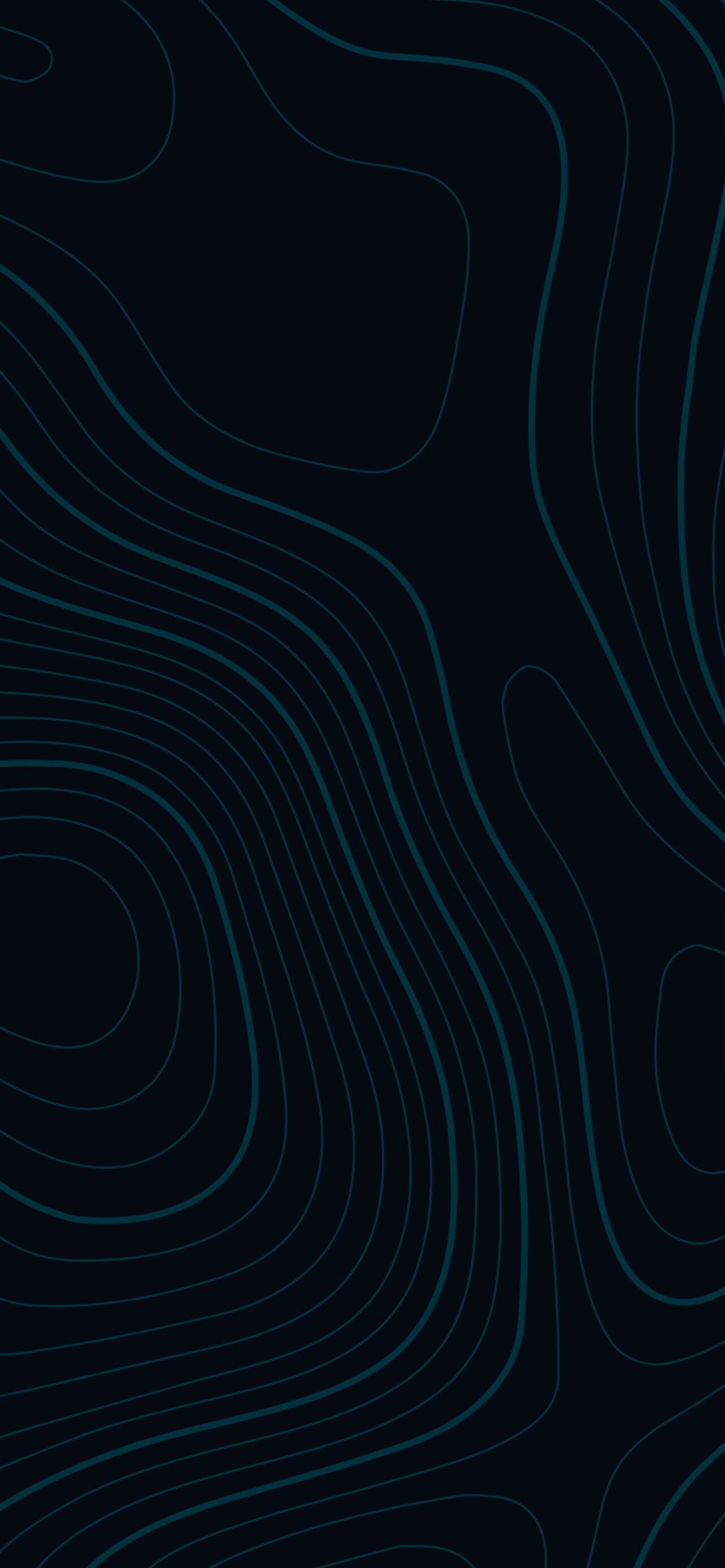1280x2770 Topographical Wallpaper