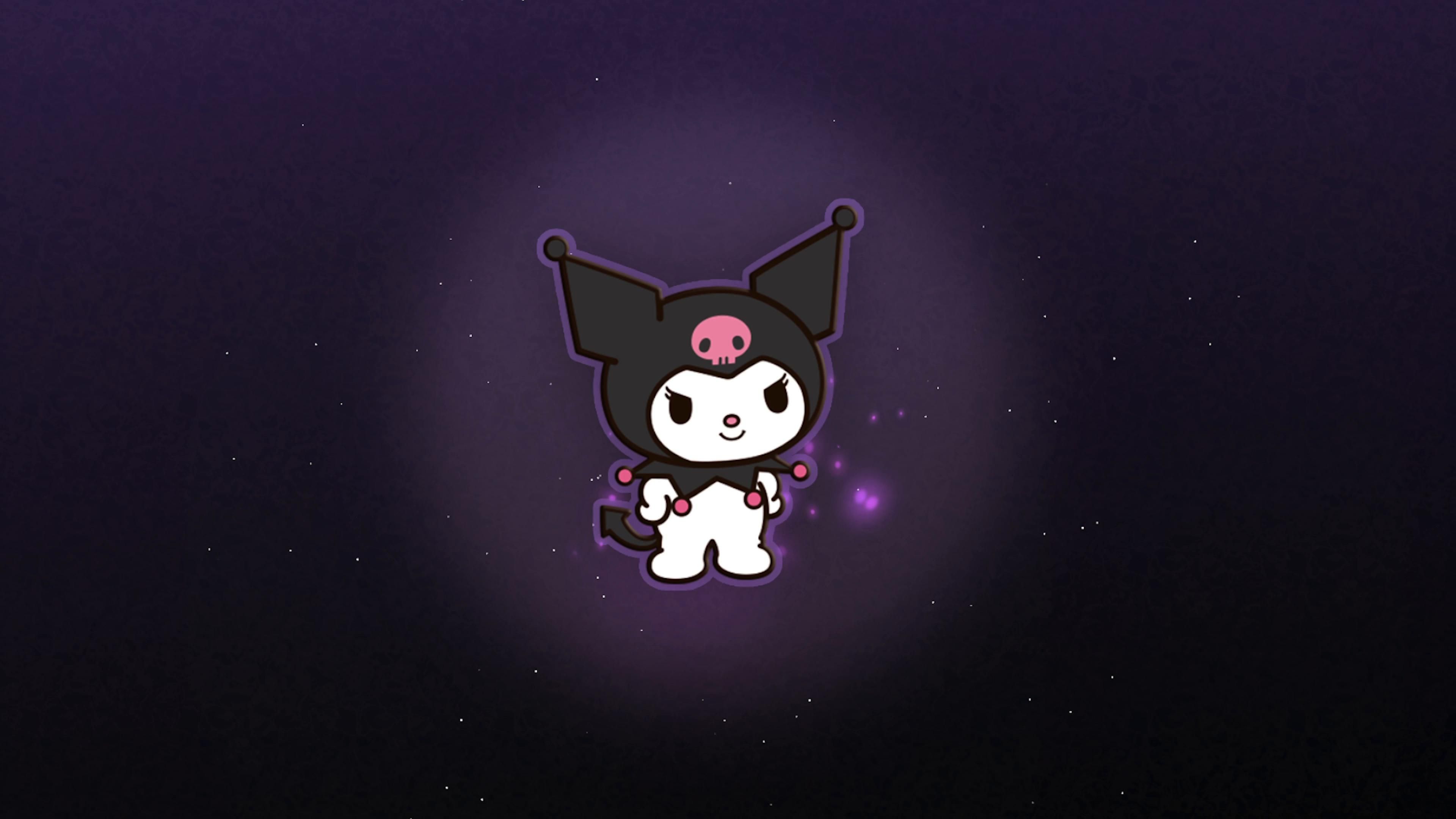 3840x2160 Kuromi Wallpaper
