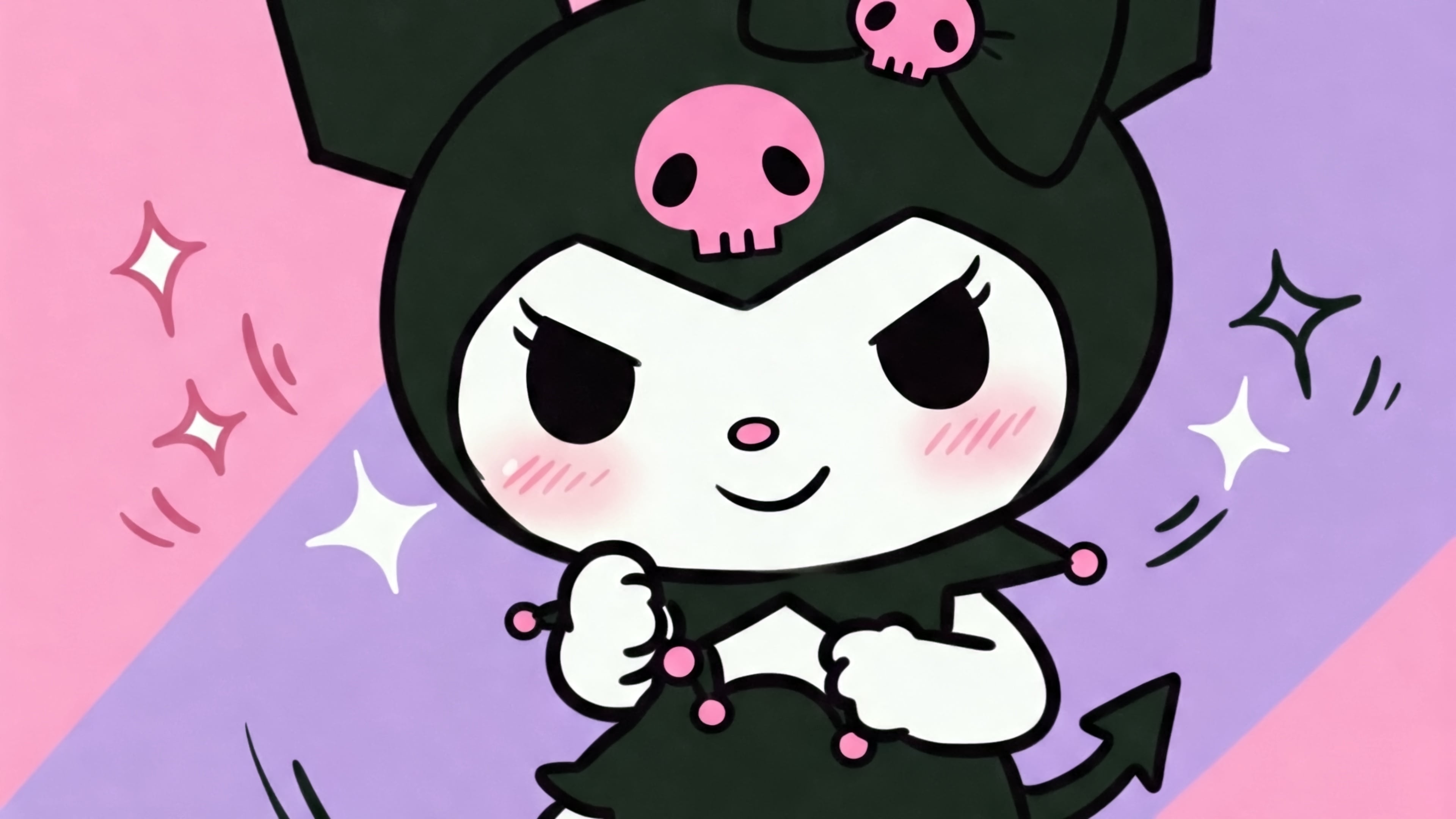 3840x2160 Kuromi Wallpaper 4K for Desktop