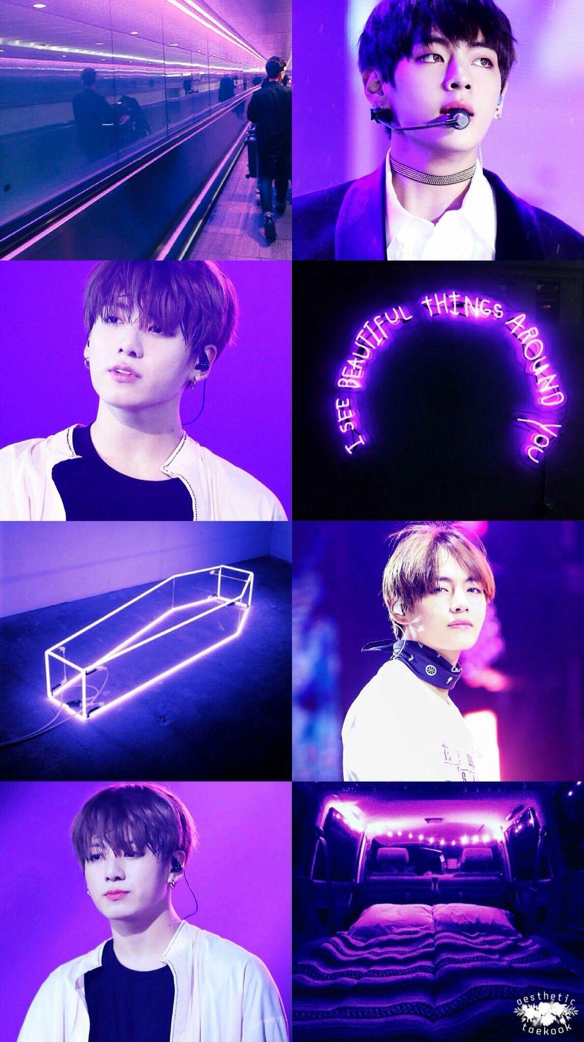 1148x2048 → Aesthetic Lockscreen Wallpaper ◎Asthetic Taekook By: Ladybug