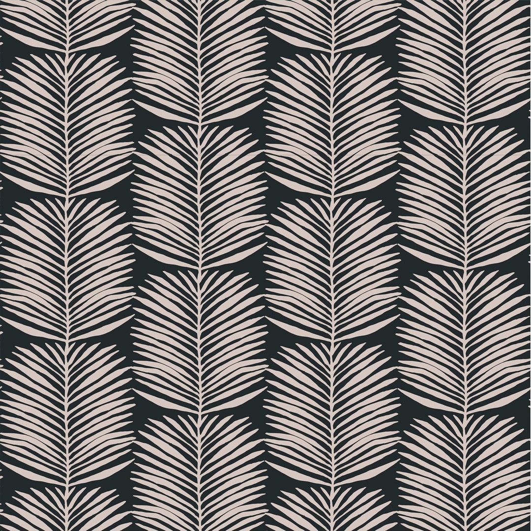 1080x1080 Betty White Palm Leaves Blush Floral Wallpaper