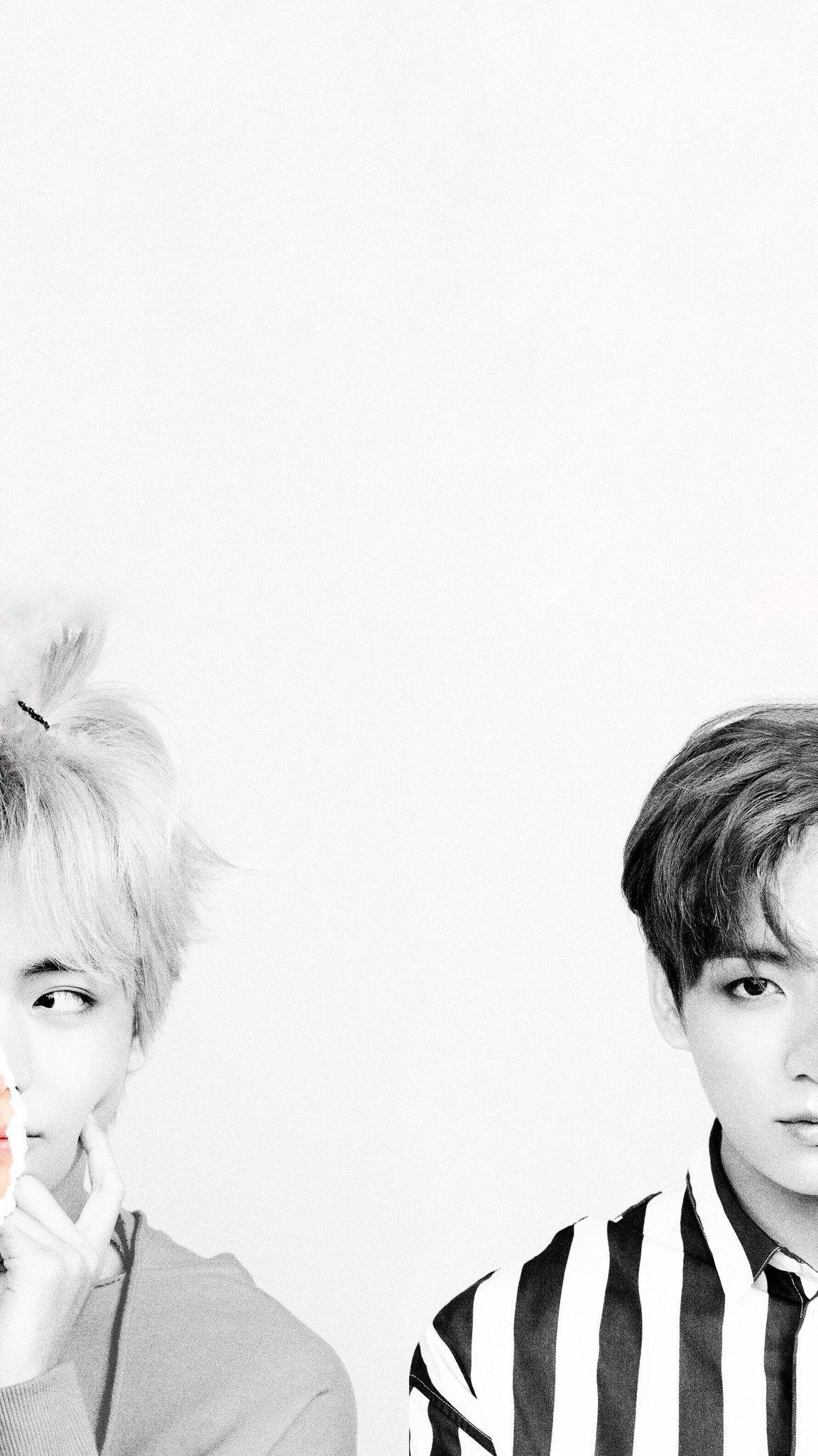 1152x2048 taekook!! on. Taekook, Bts jungkook, Bts lockscreen