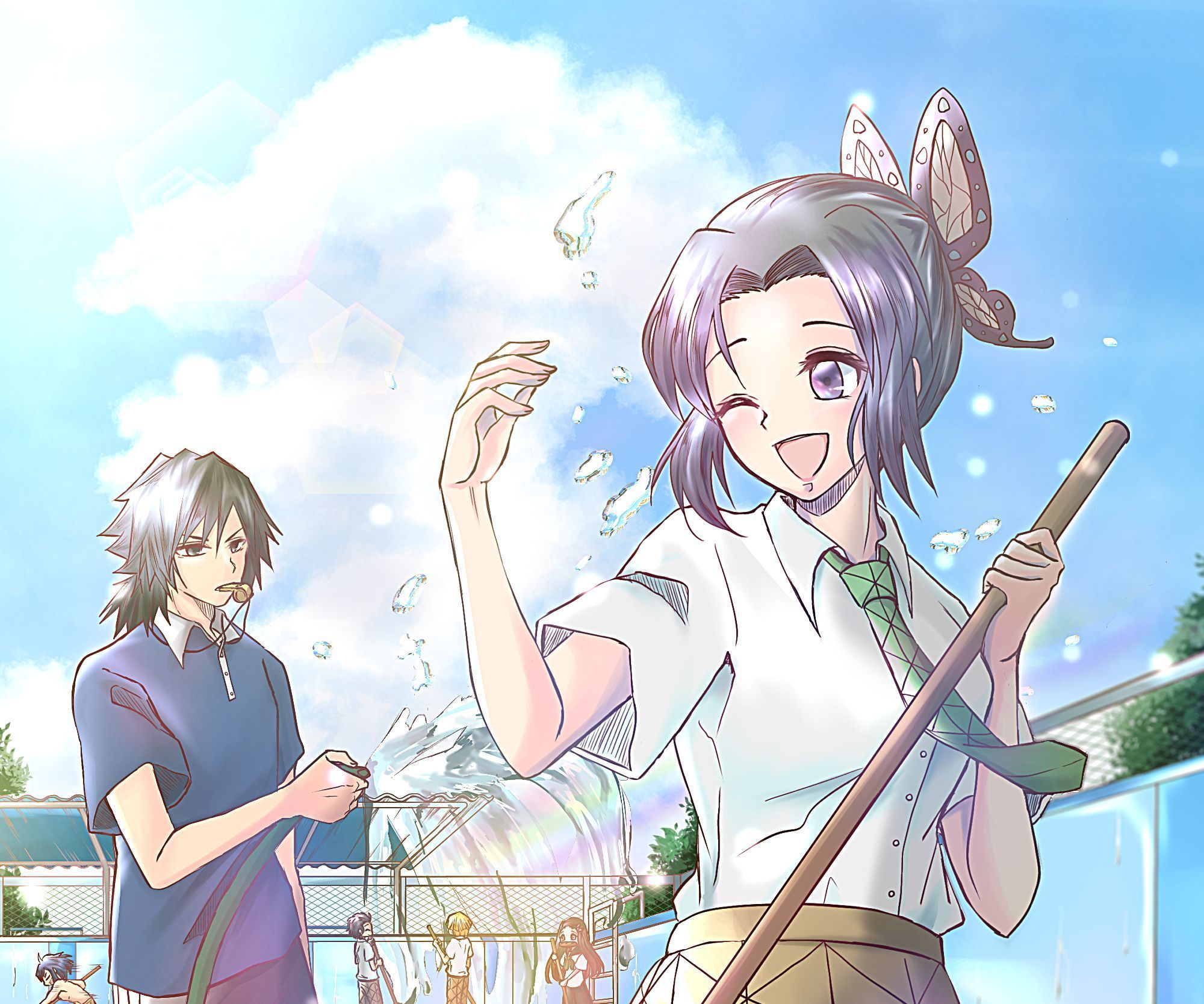 2000x1667 Giyushino (Demon Slayer) Phone Wallpaper: Free 4K & HD Downloads